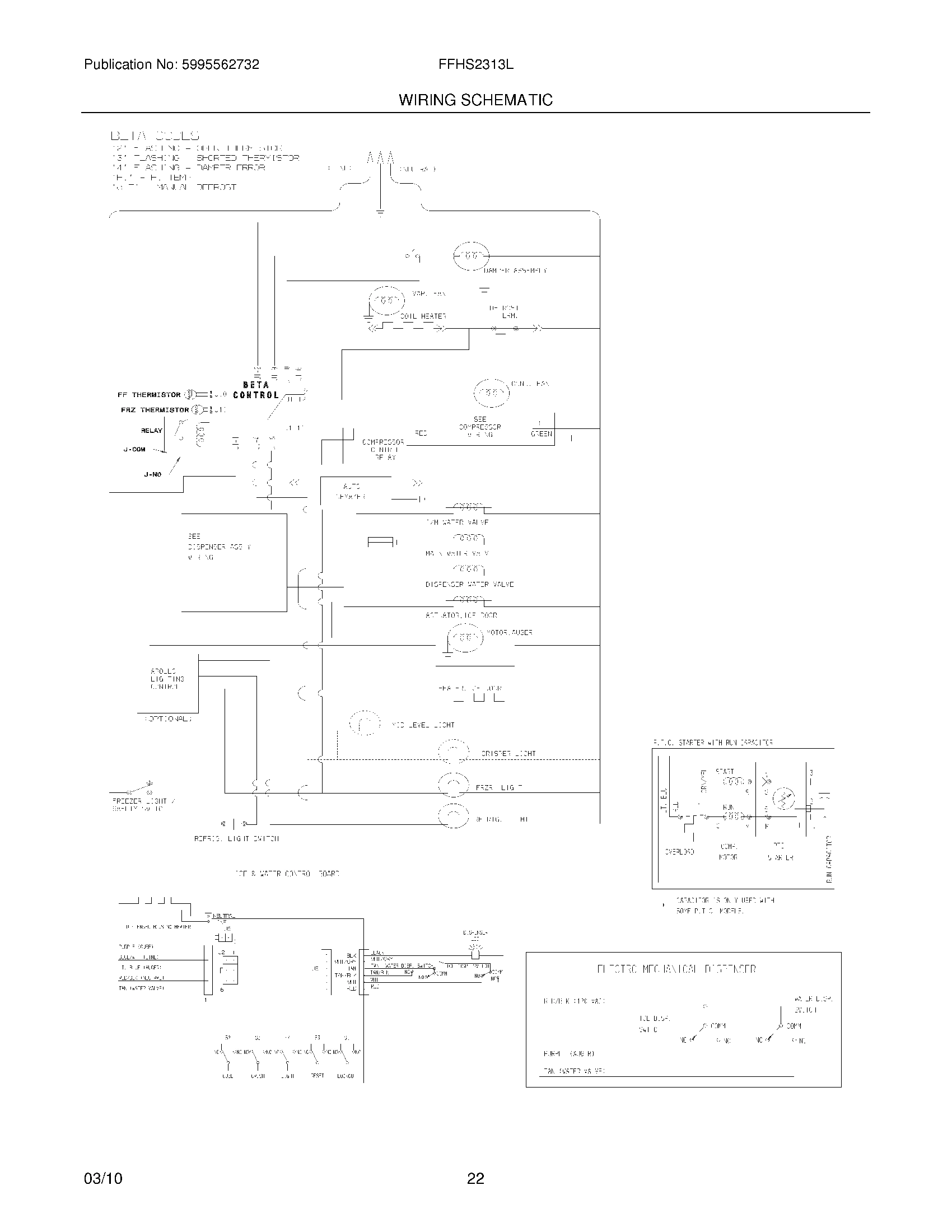 22 - WIRING SCHEMATIC
