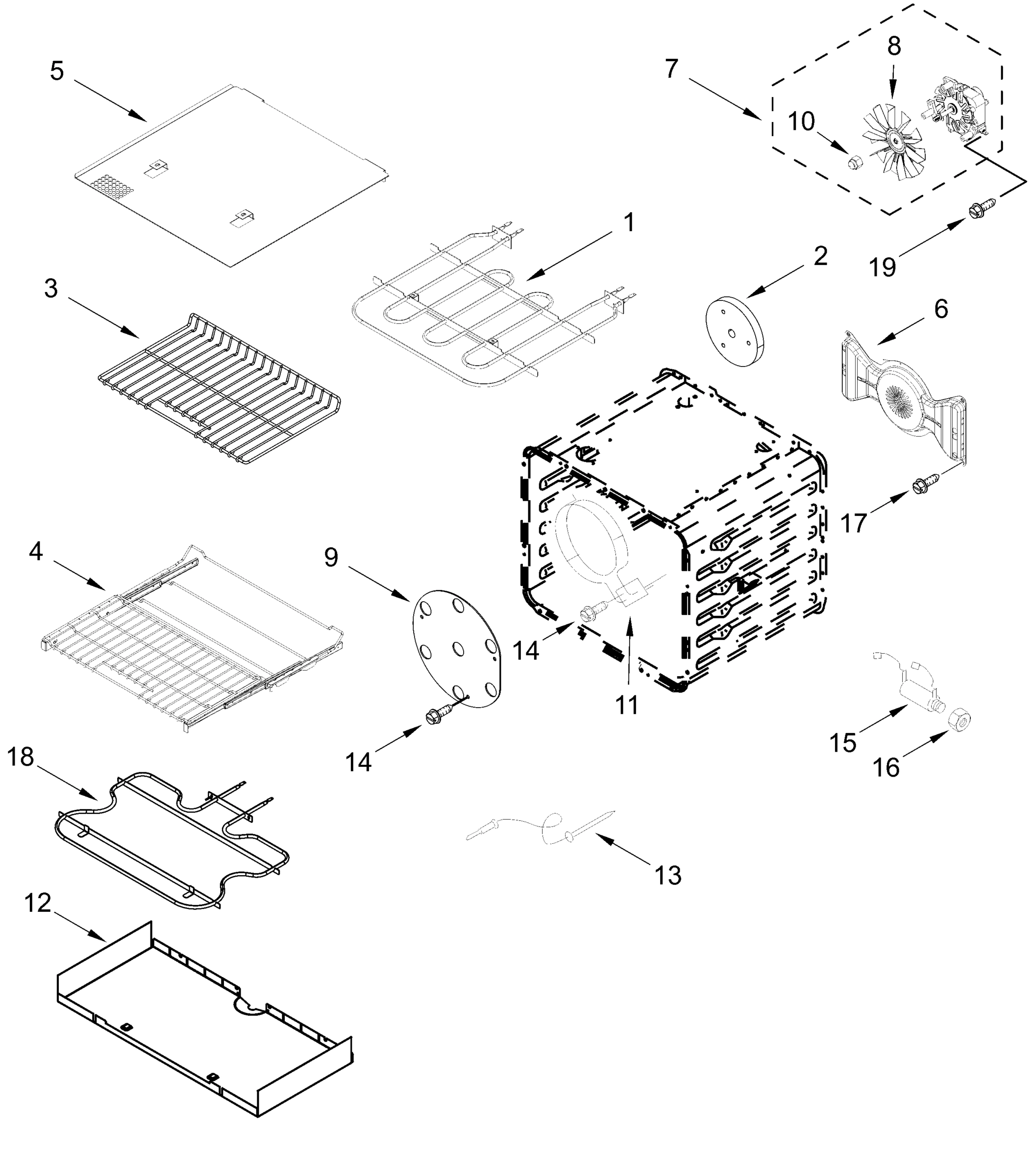 INTERNAL OVEN PARTS