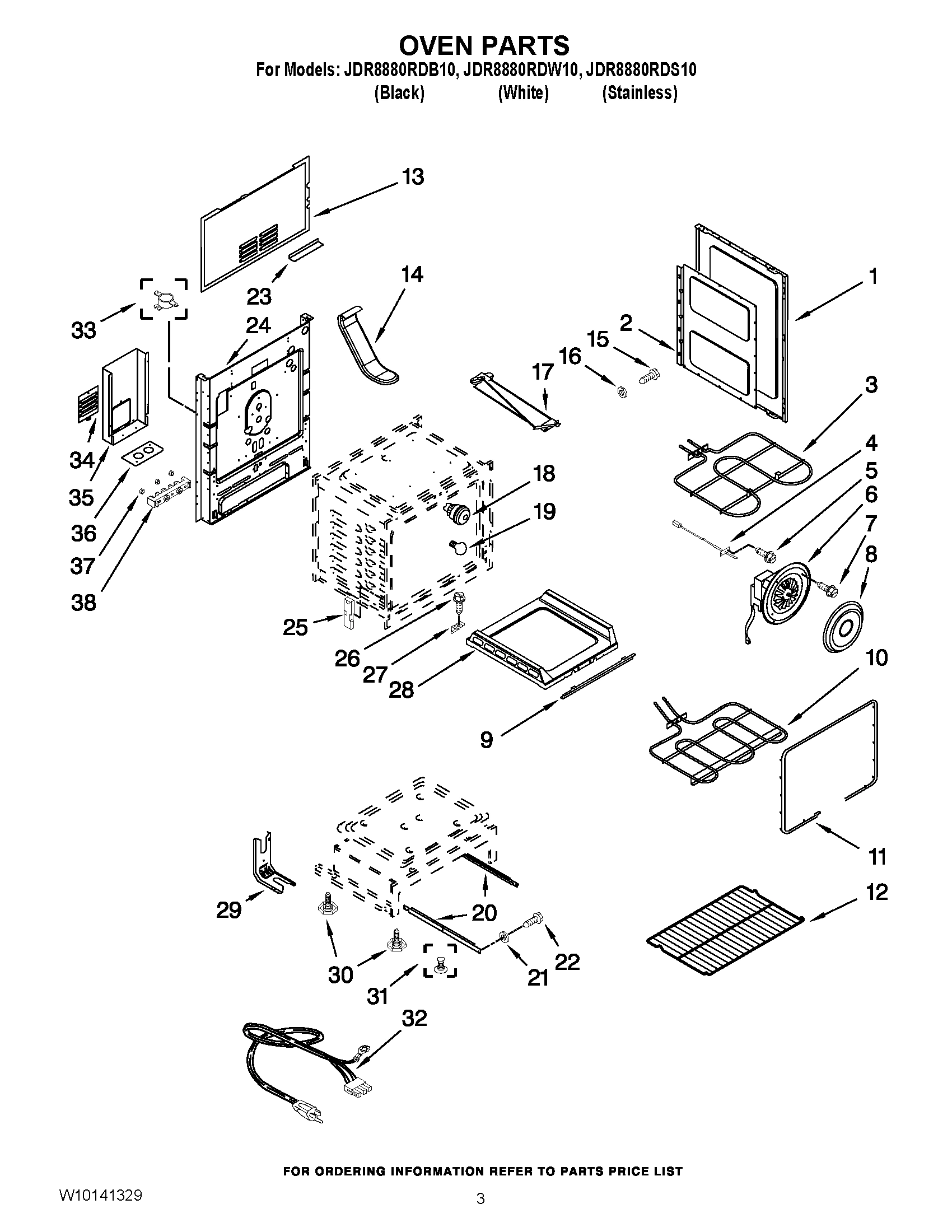 03 - OVEN PARTS