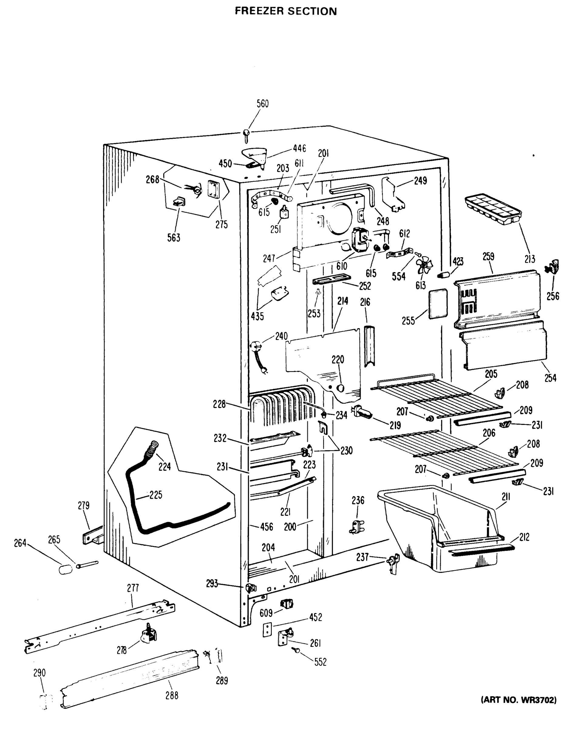 FREEZER SECTION