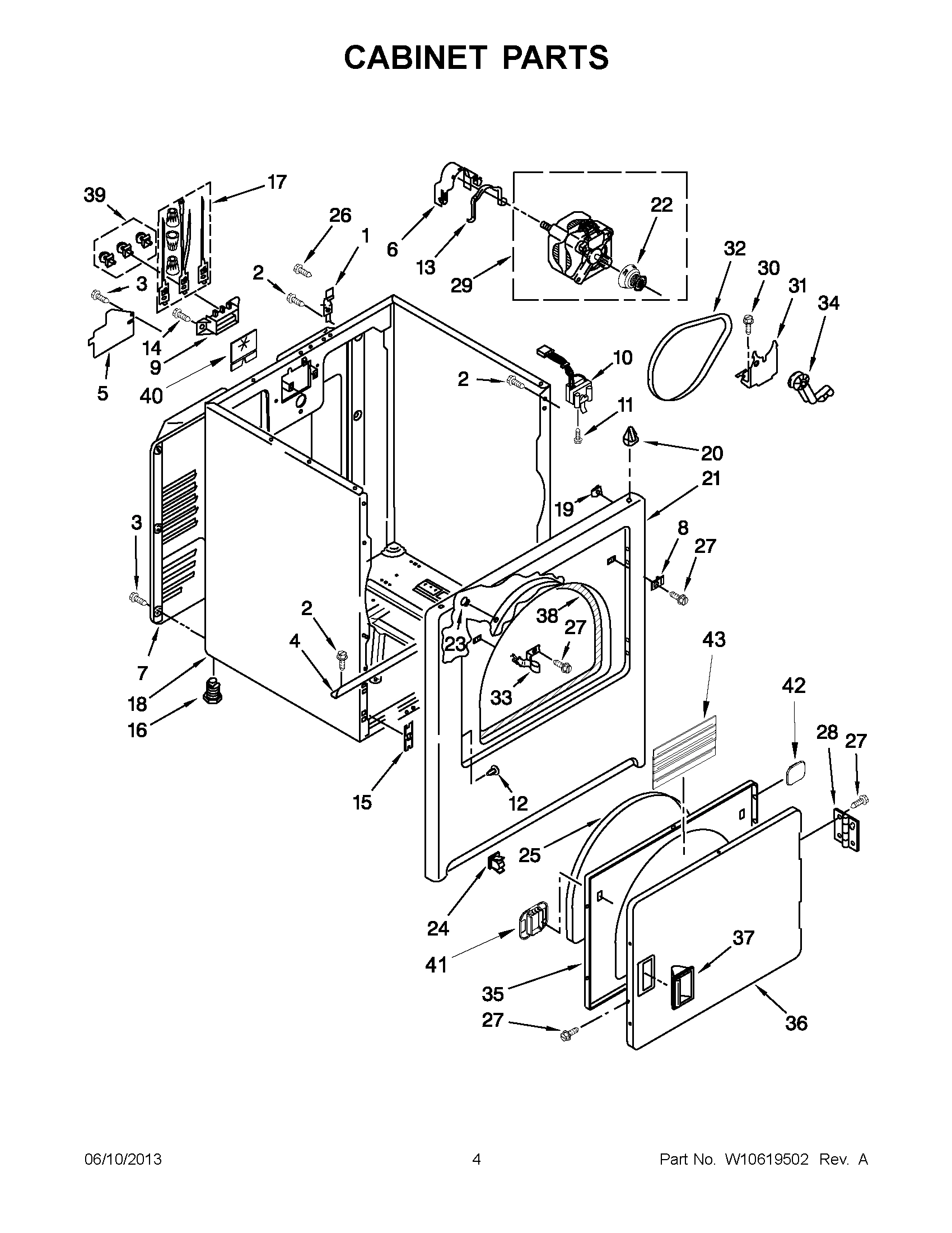 02 - CABINET PARTS