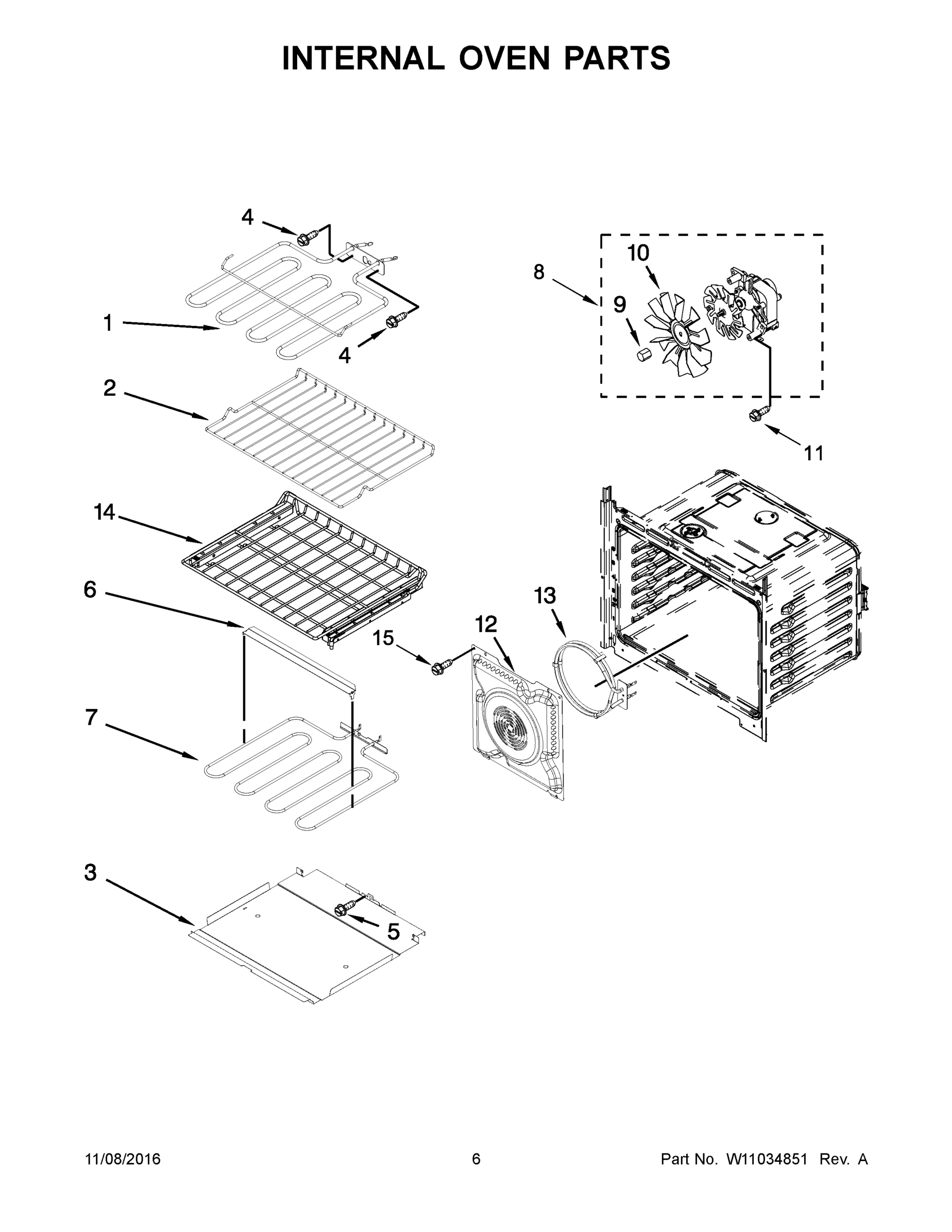04 - INTERNAL OVEN PARTS