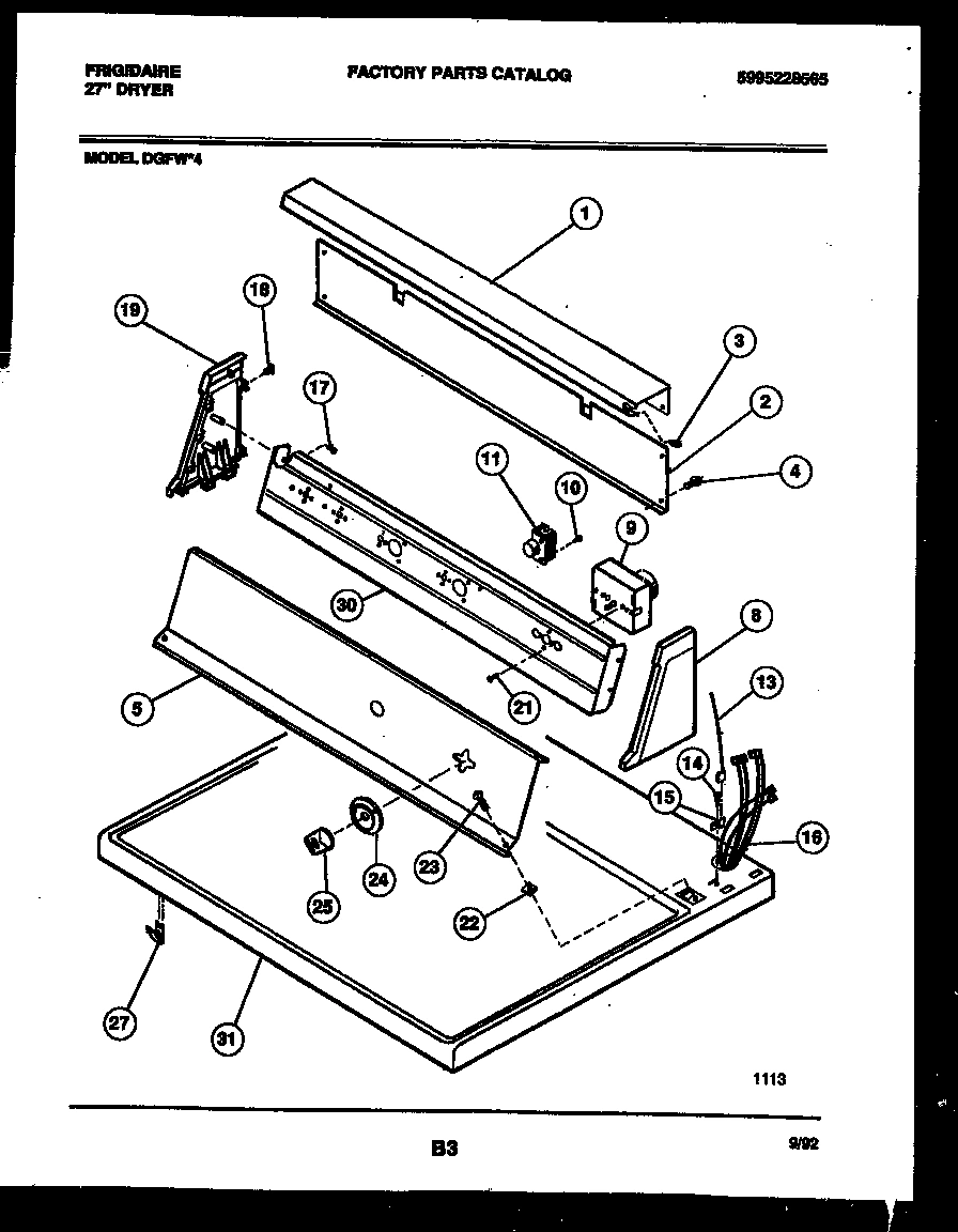 05 - CONSOLE AND CONTROL PARTS
