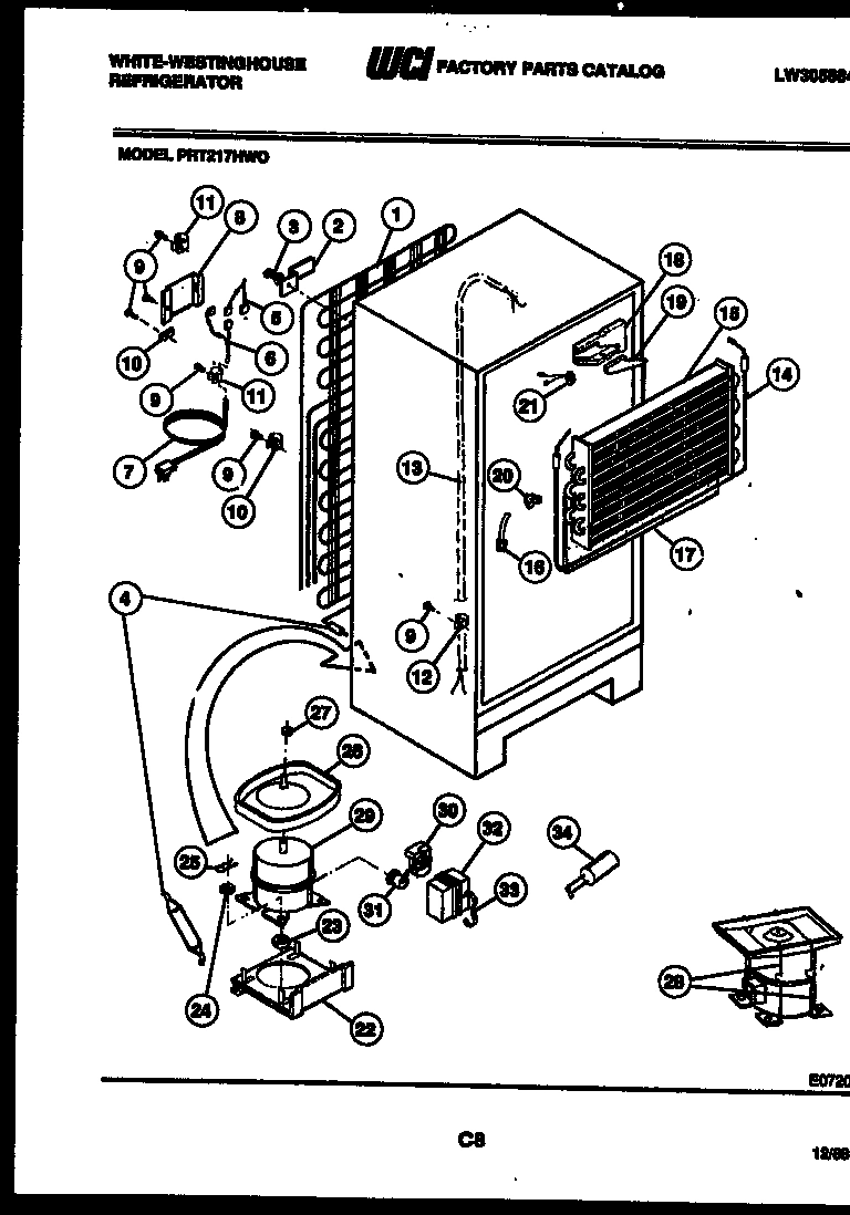 05 - SYSTEM AND AUTOMATIC DEFROST PARTS