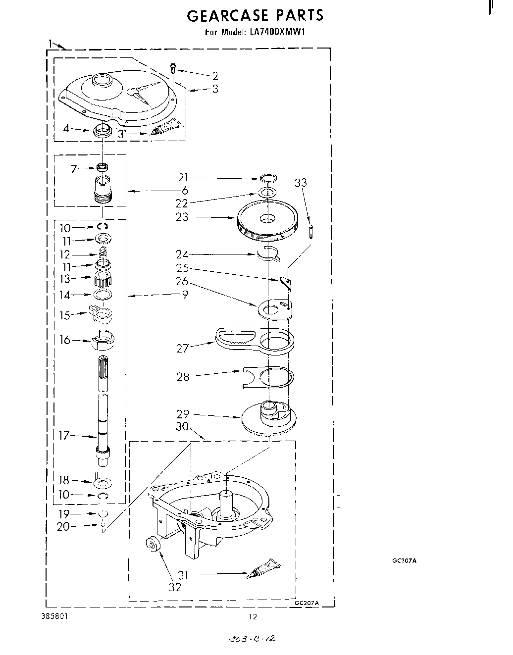 10 - GEARCASE