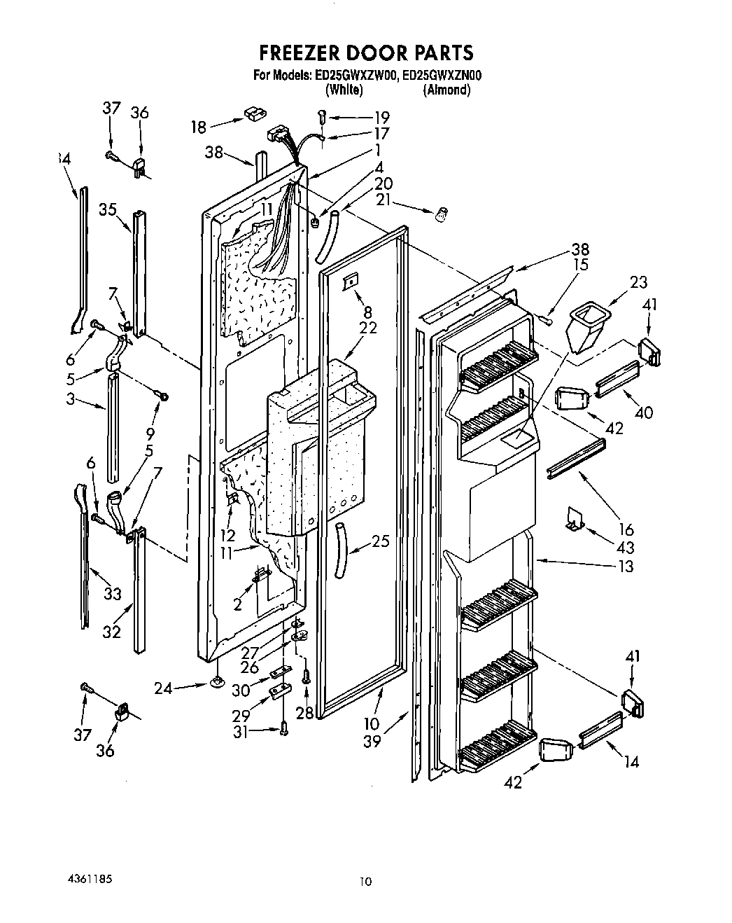 08 - FREEZER DOOR