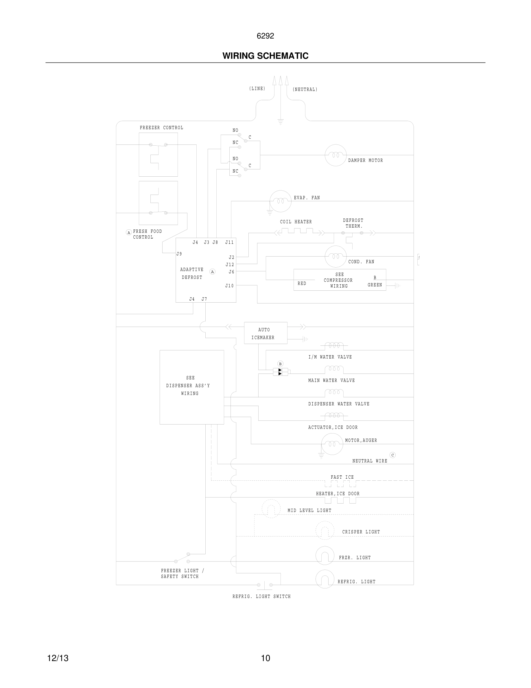 10 - WIRING SCHEMATIC
