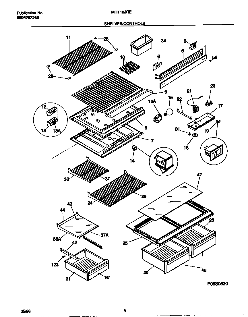 04 - SHELVES/CONTROLS
