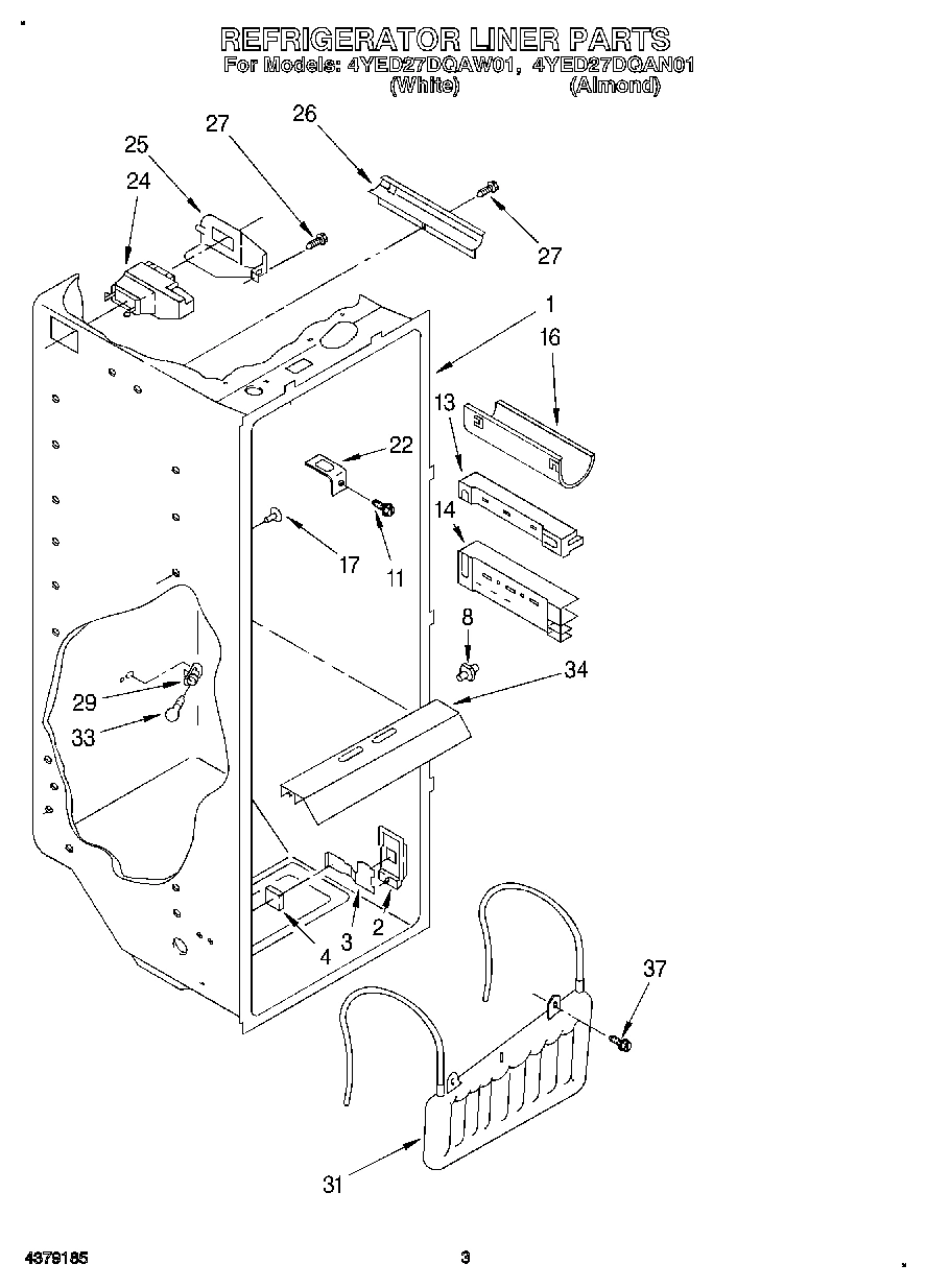 02 - REFRIGERATOR LINER