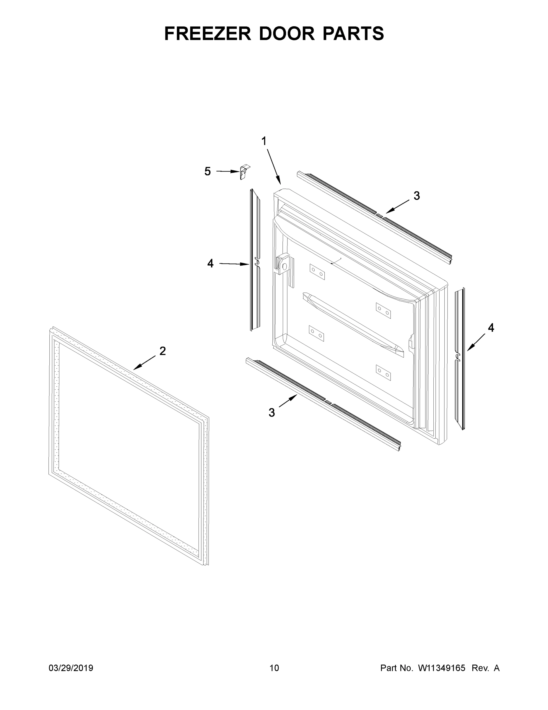 06 - FREEZER DOOR PARTS