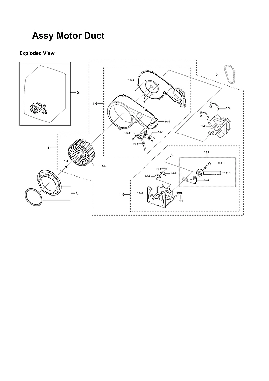 Motor Duct Assembly