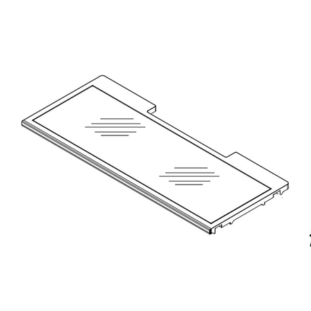 W11284453 Whirlpool Glass Shelf Assembly