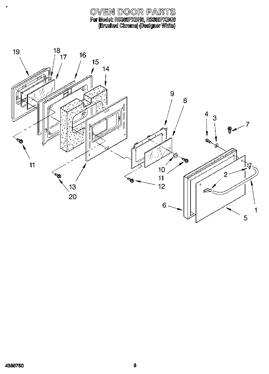 02 - OVEN DOOR