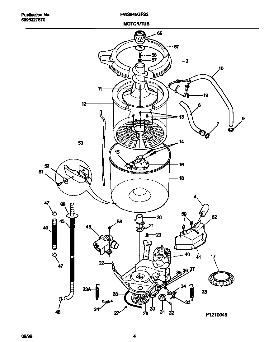 03 - P12T0046 WSHR MTR,HOSE