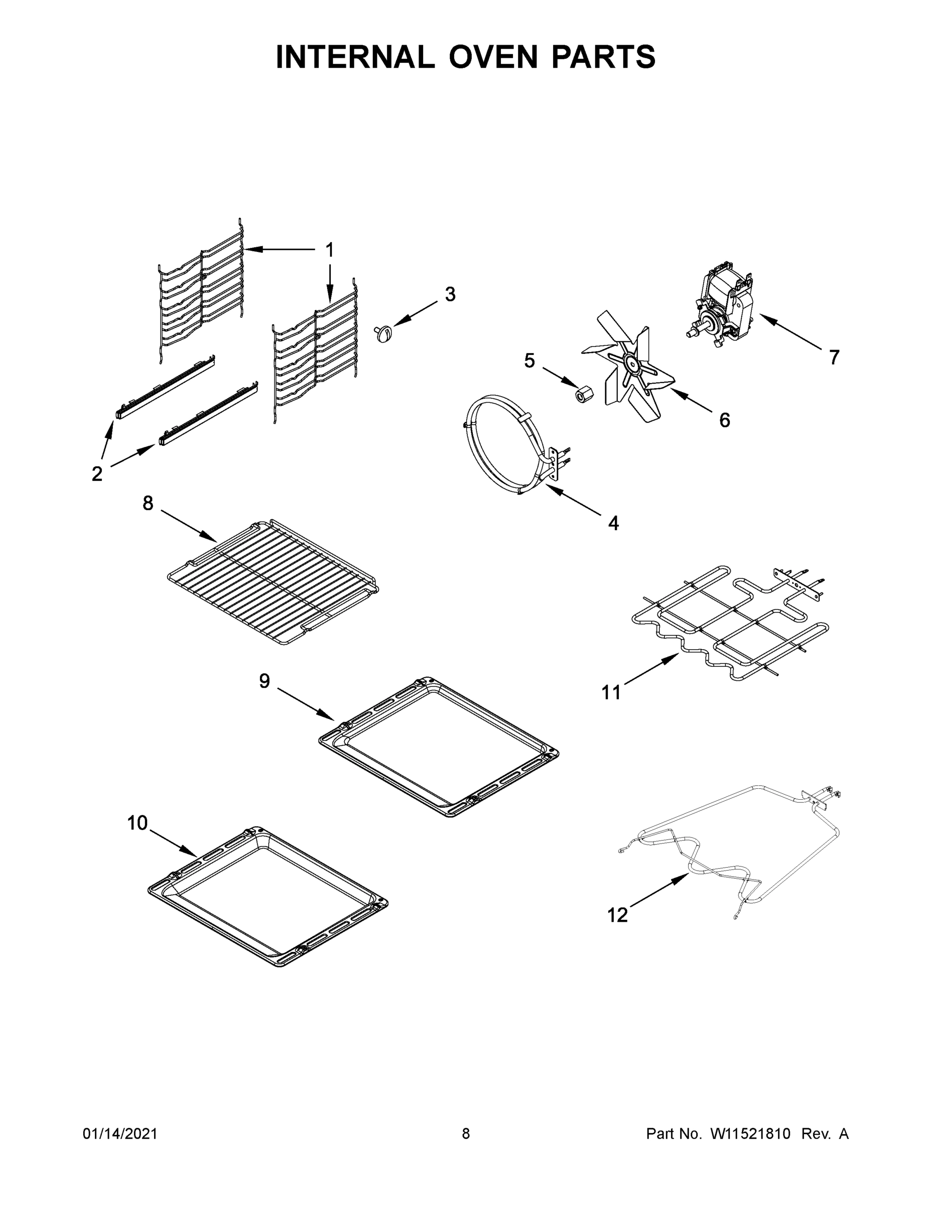 05 - INTERNAL OVEN PARTS