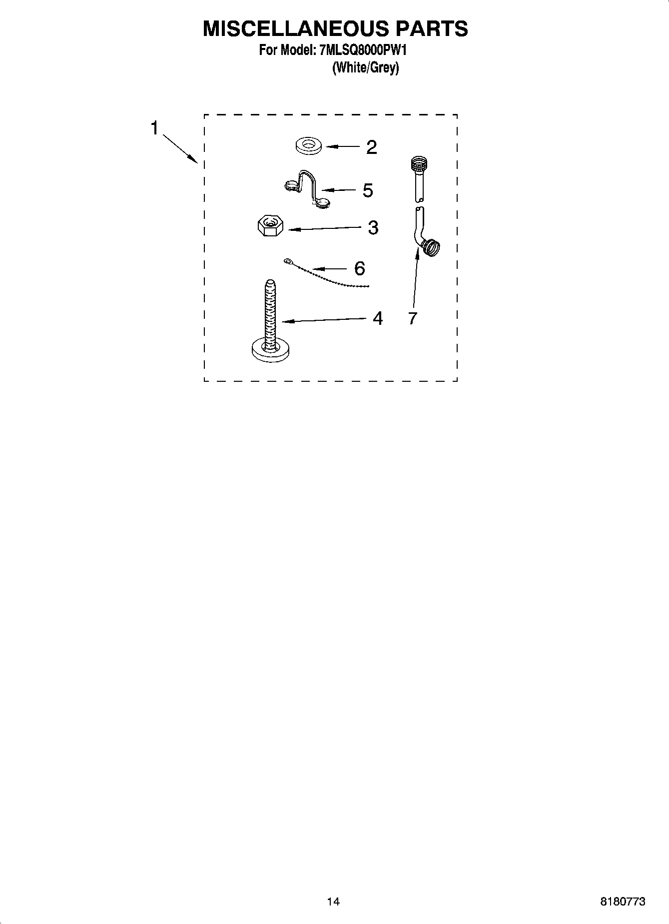 10 - MISCELLANEOUS PARTS, OPTIONAL PARTS (NOT INCLUDED)