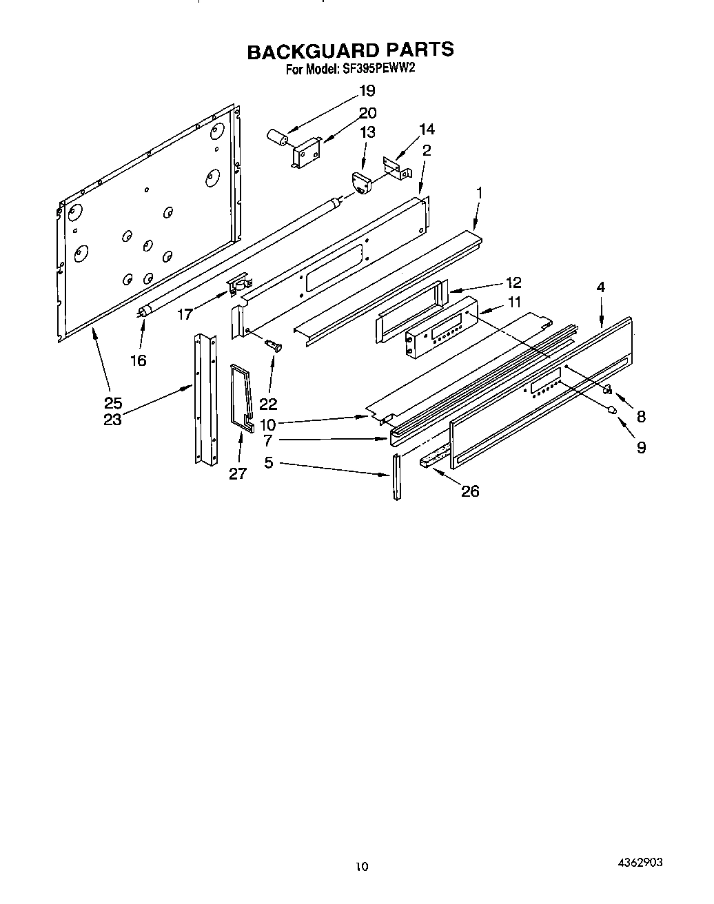 07 - BACKGUARD, LIT/OPTIONAL