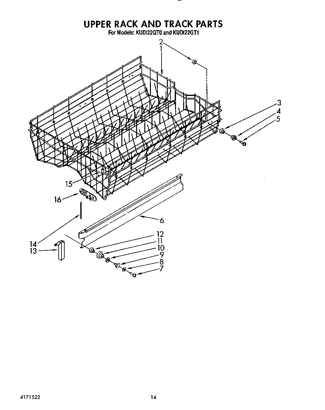 11 - UPPER RACK AND TRACK