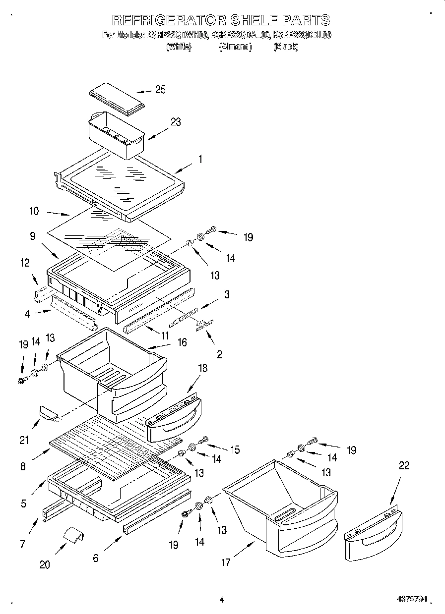 03 - REFRIGERATOR SHELF