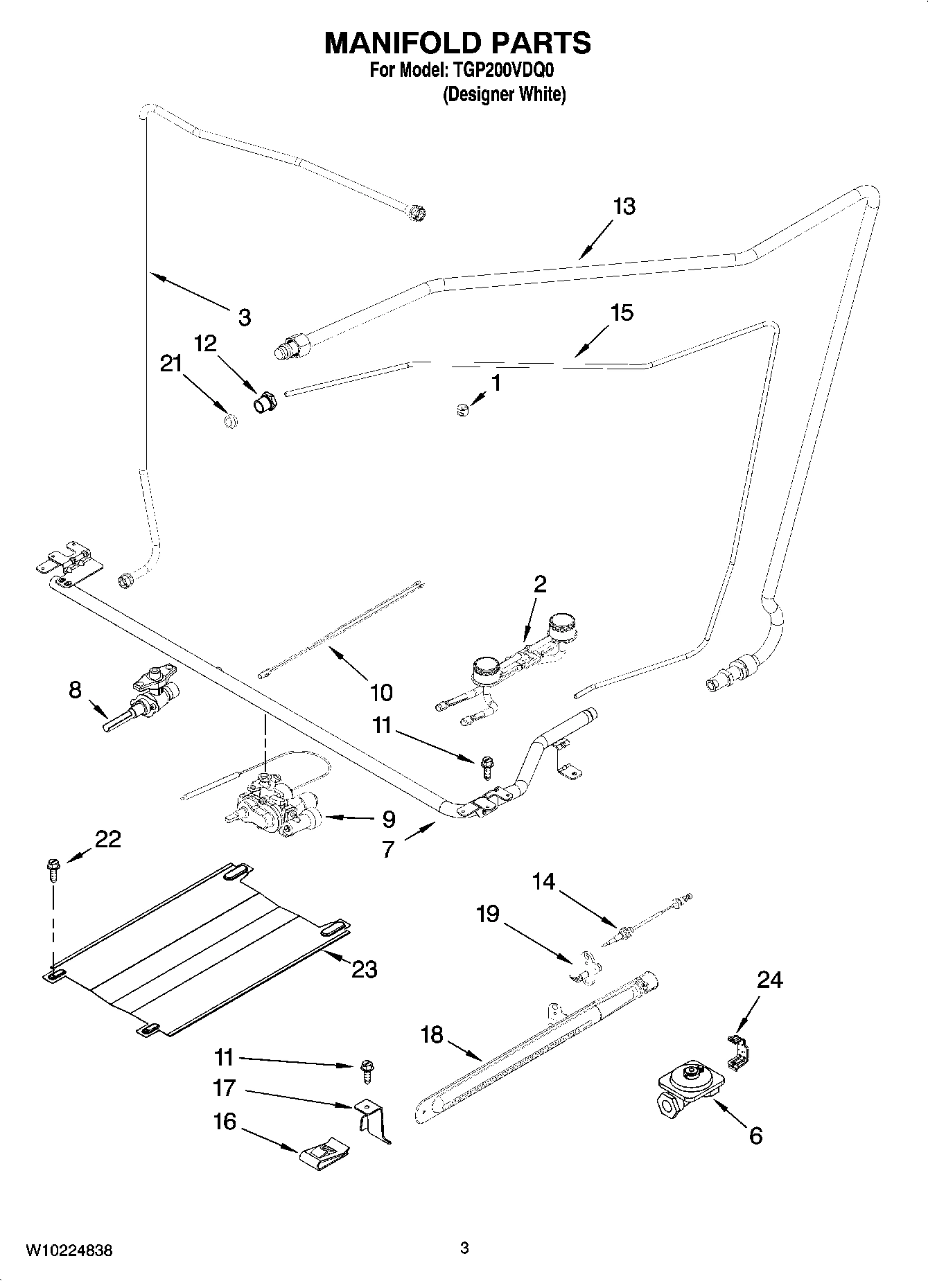 03 - MANIFOLD PARTS