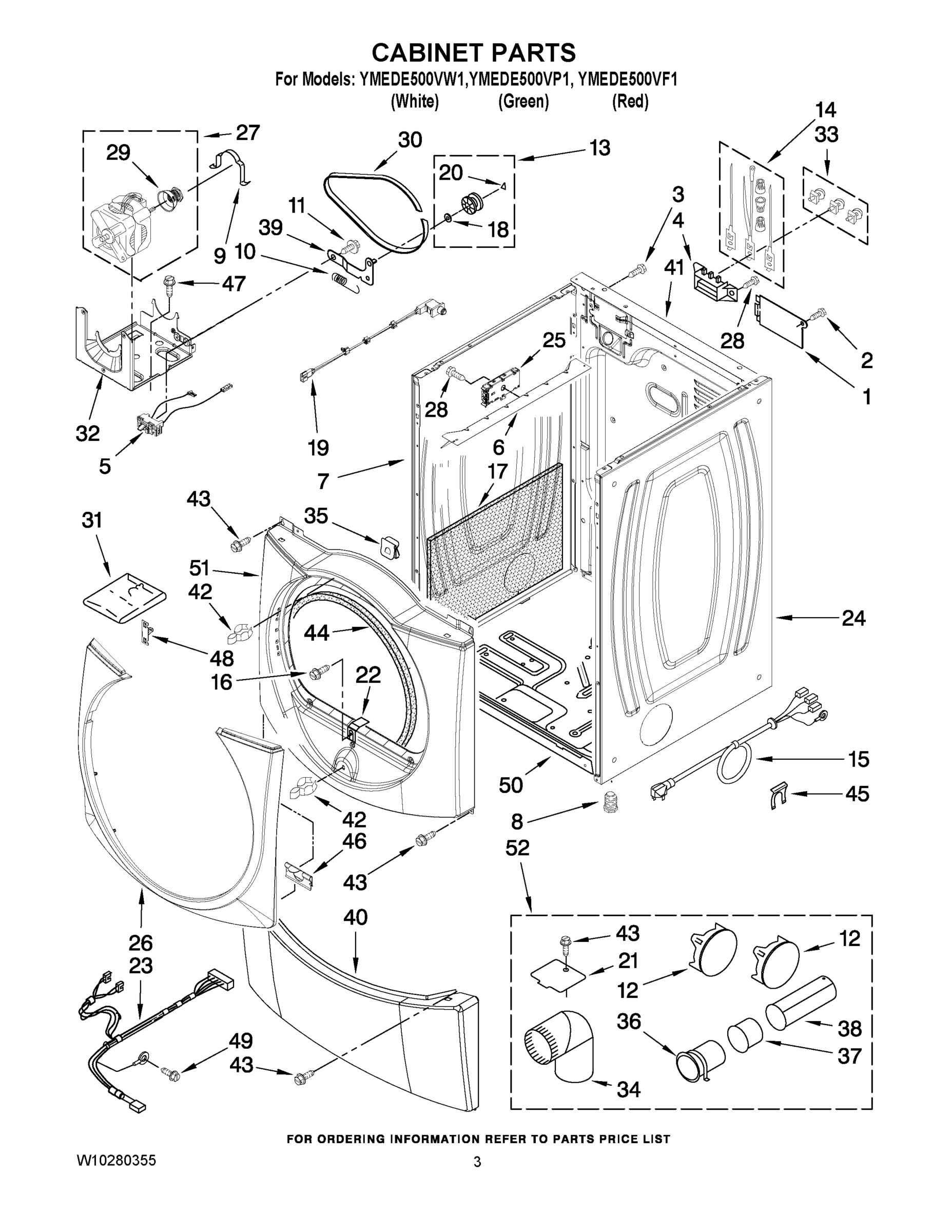 02 - CABINET PARTS