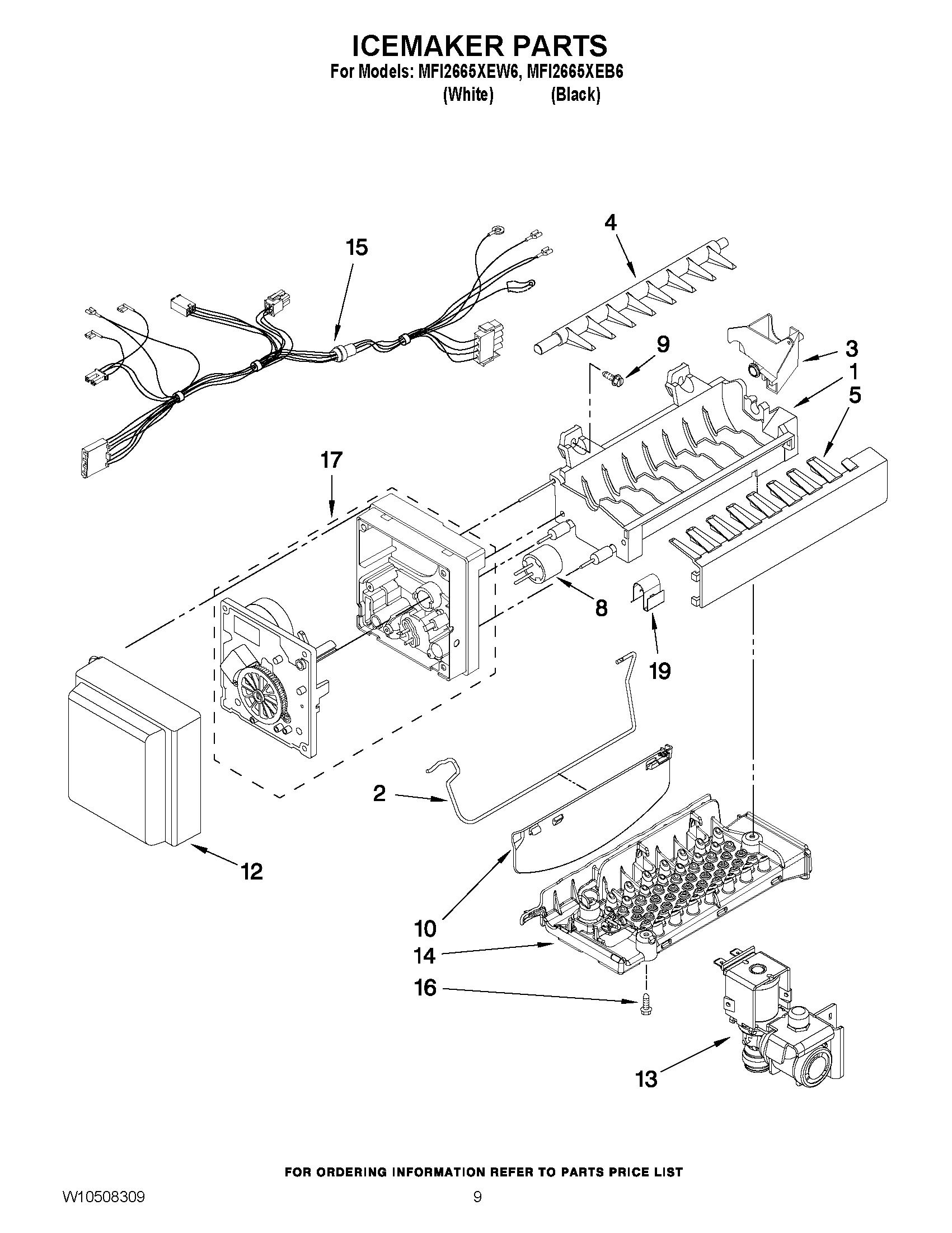 05 - ICEMAKER PARTS