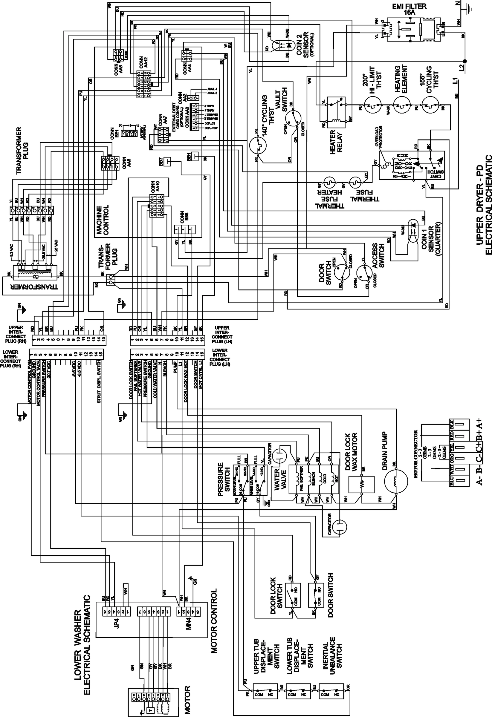 16 - WIRING INFORMATION (MLE19PDDYW)