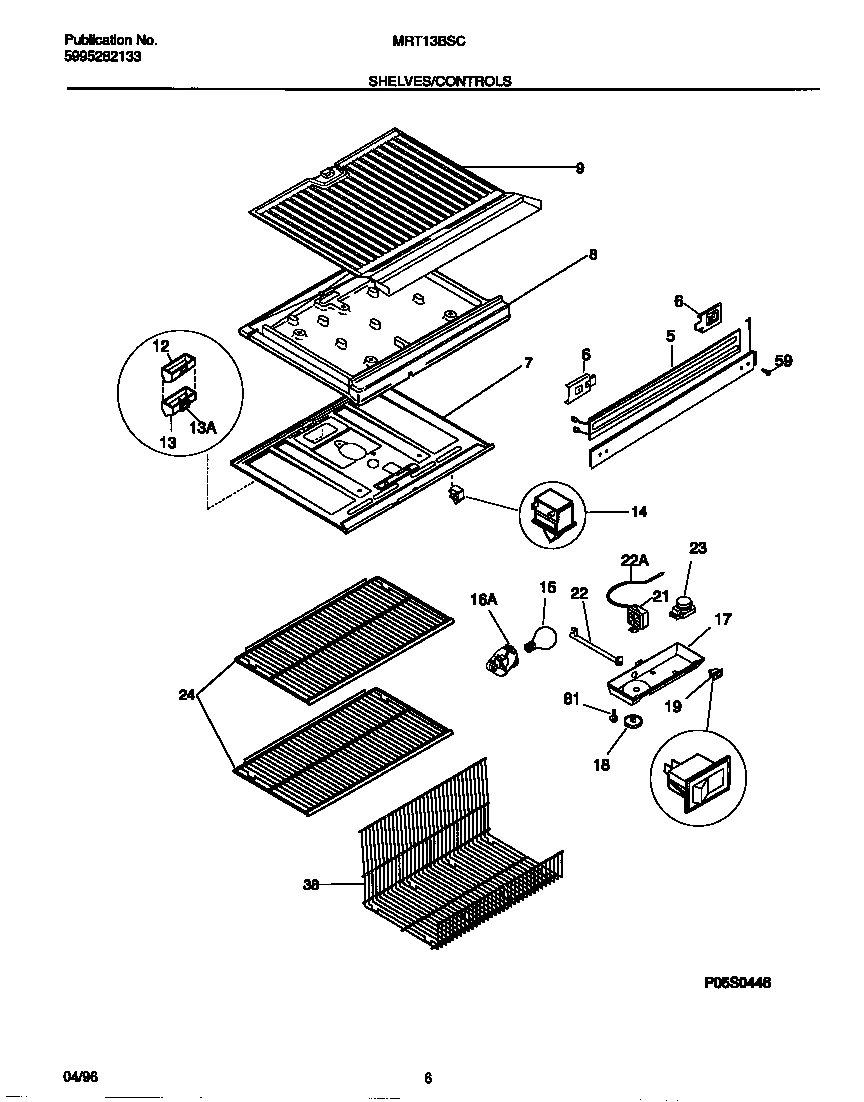 04 - SHELVES/CONTROLS