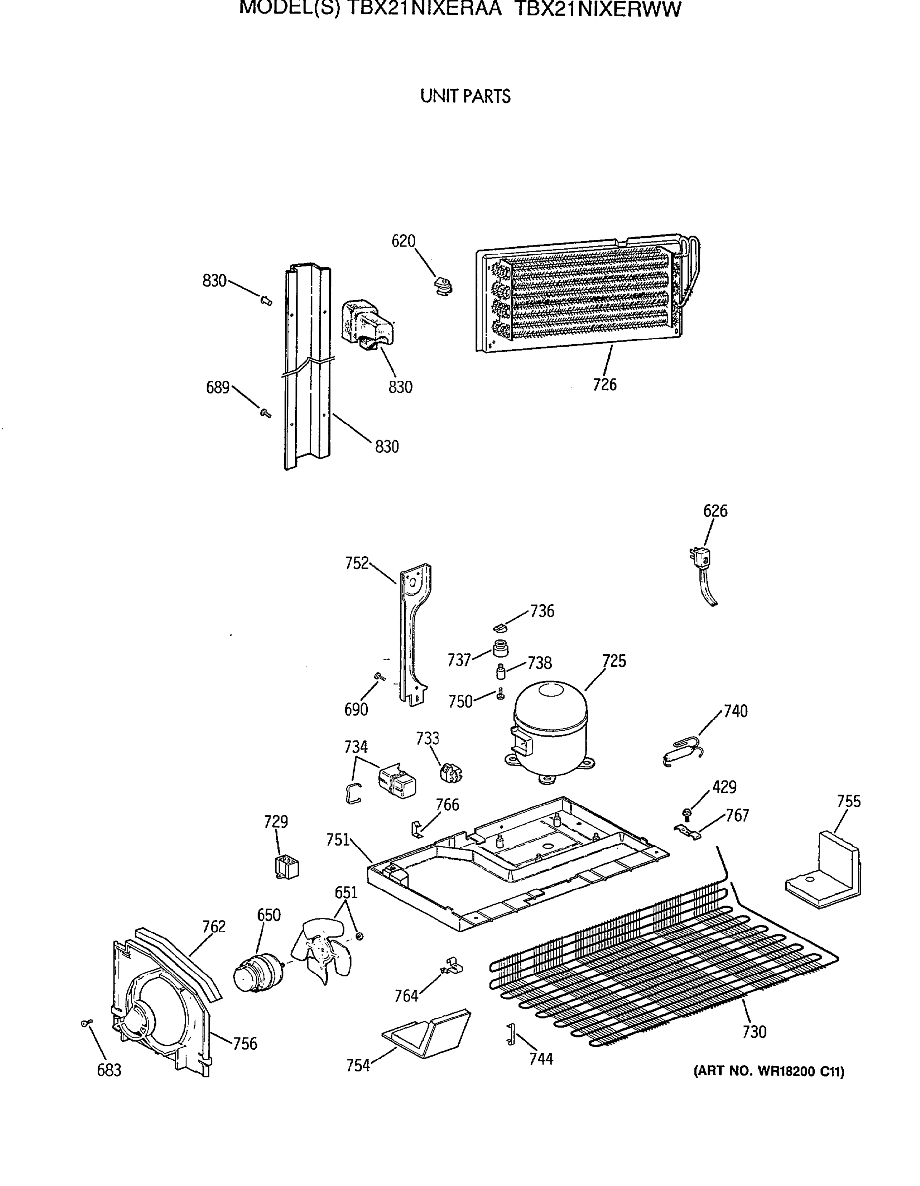 UNIT PARTS