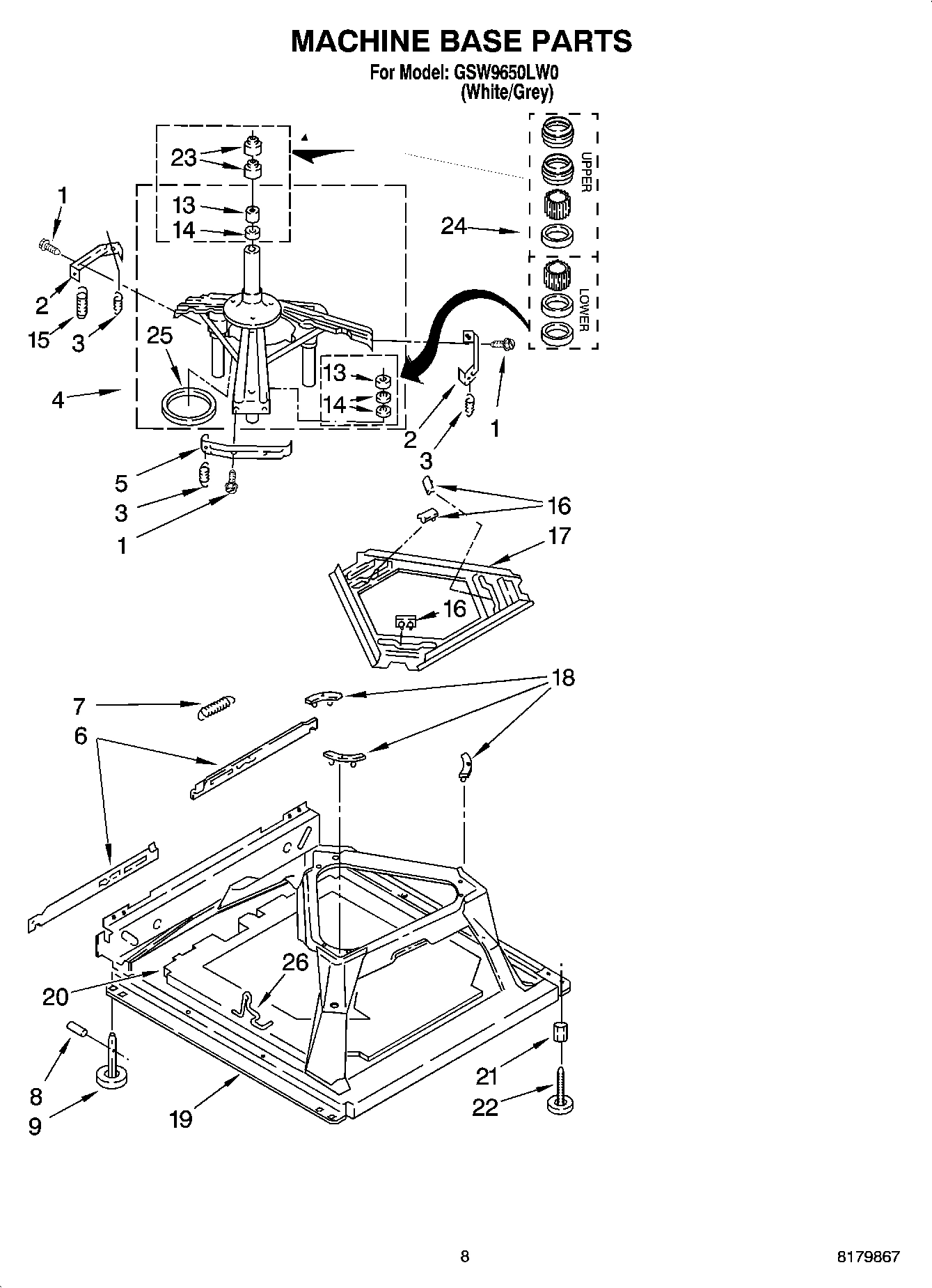 05 - MACHINE BASE PARTS
