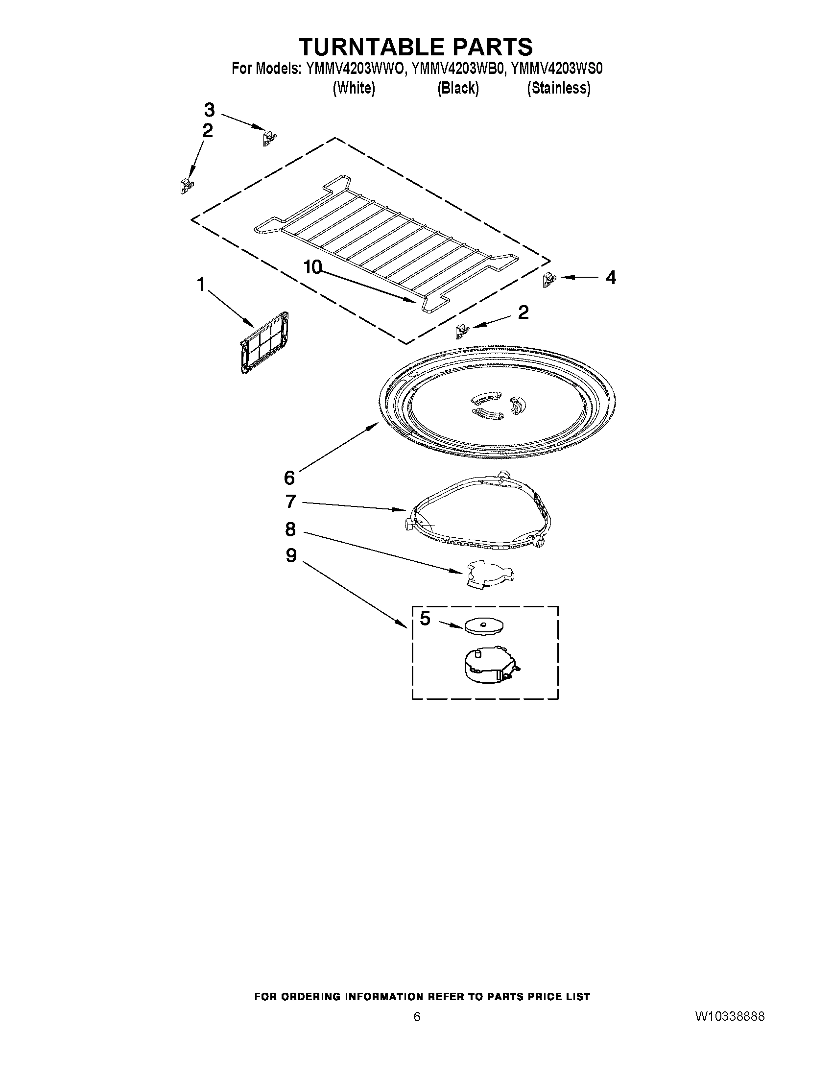 05 - TURNTABLE PARTS