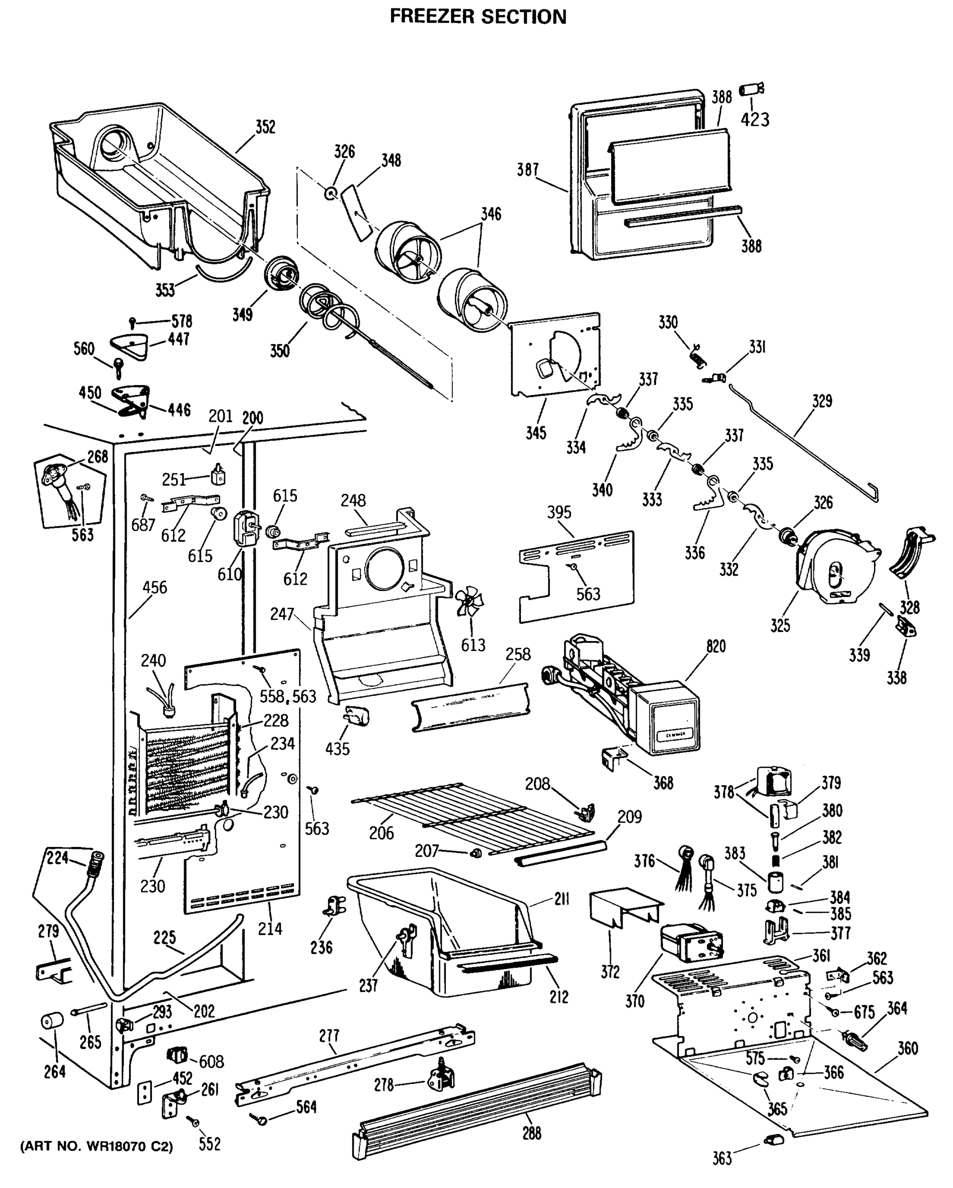 FREEZER SECTION