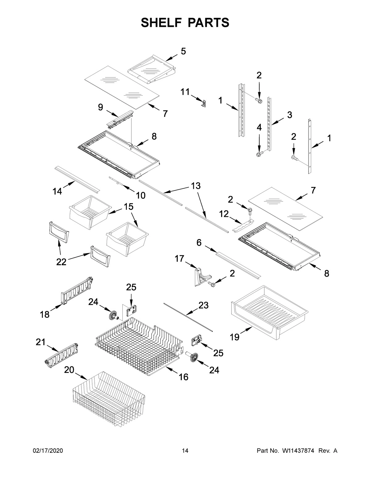 08 - SHELF PARTS