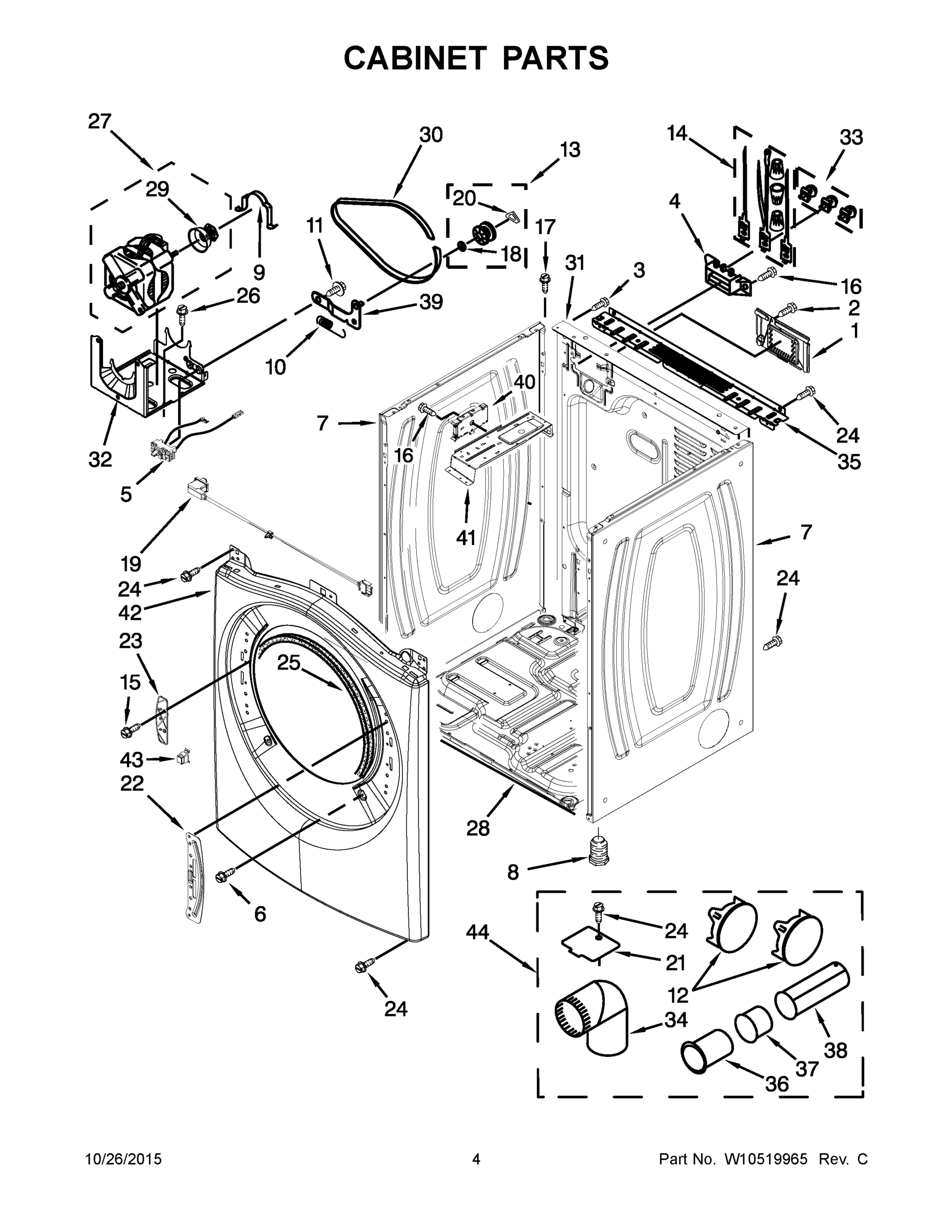 03 - CABINET PARTS