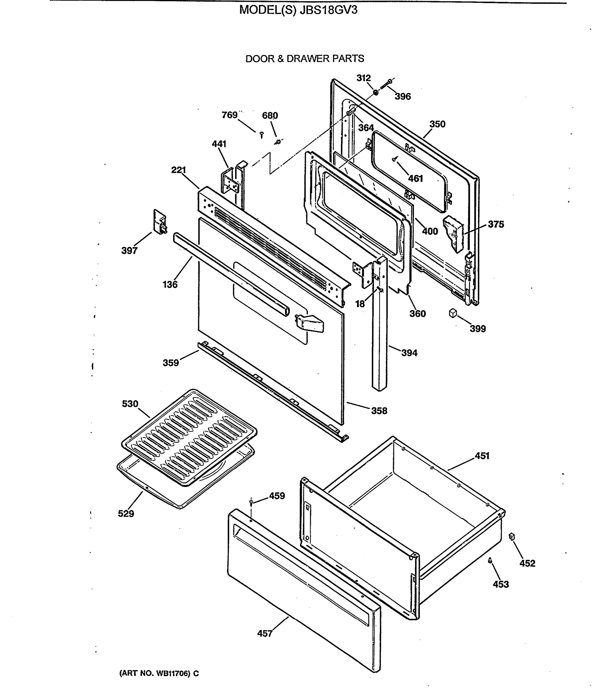 DOOR & DRAWER PARTS