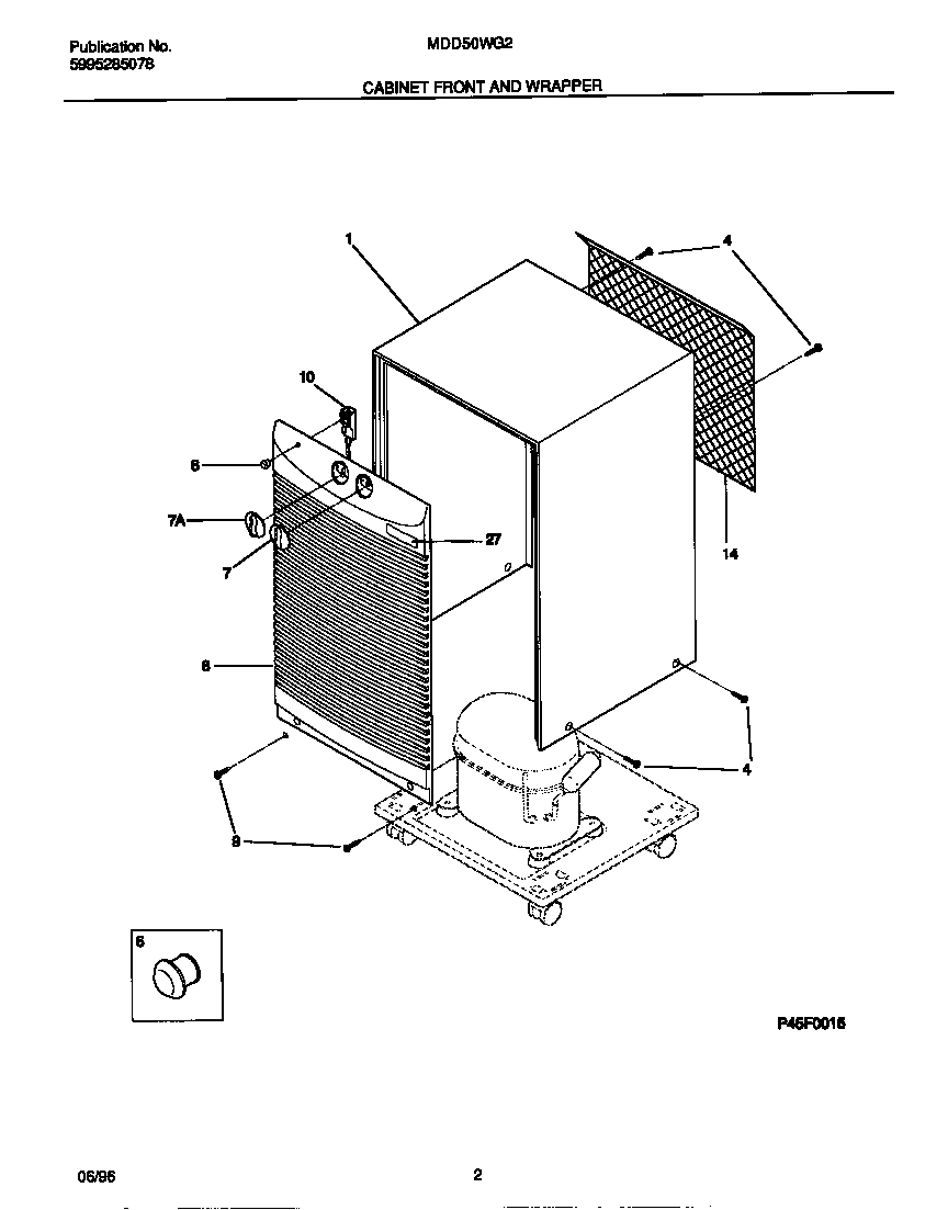 02 - CABINET FRONT AND WRAPPER