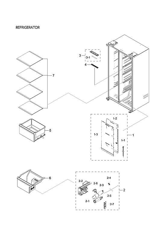 REFRIGERATOR PARTS