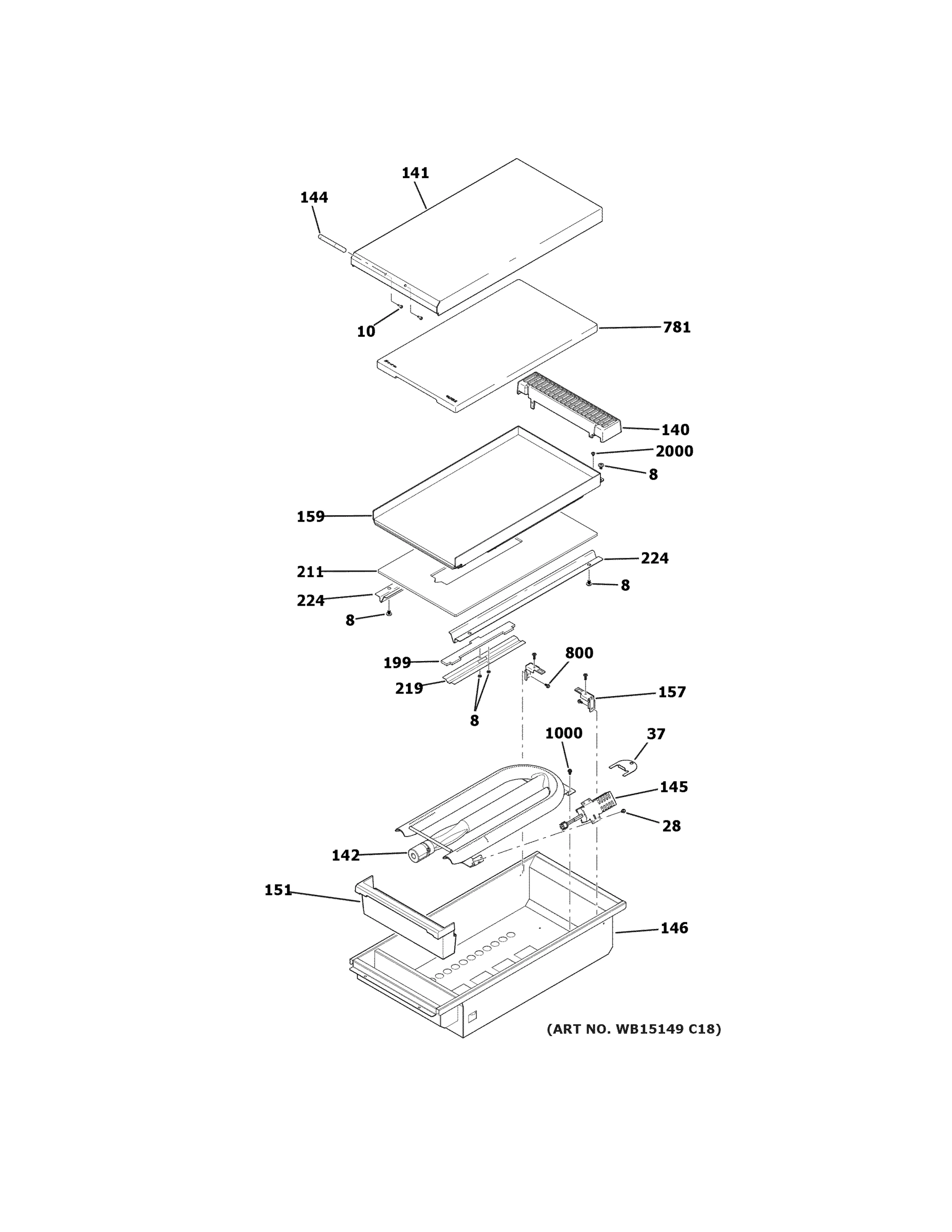 GRIDDLE ASSEMBLY