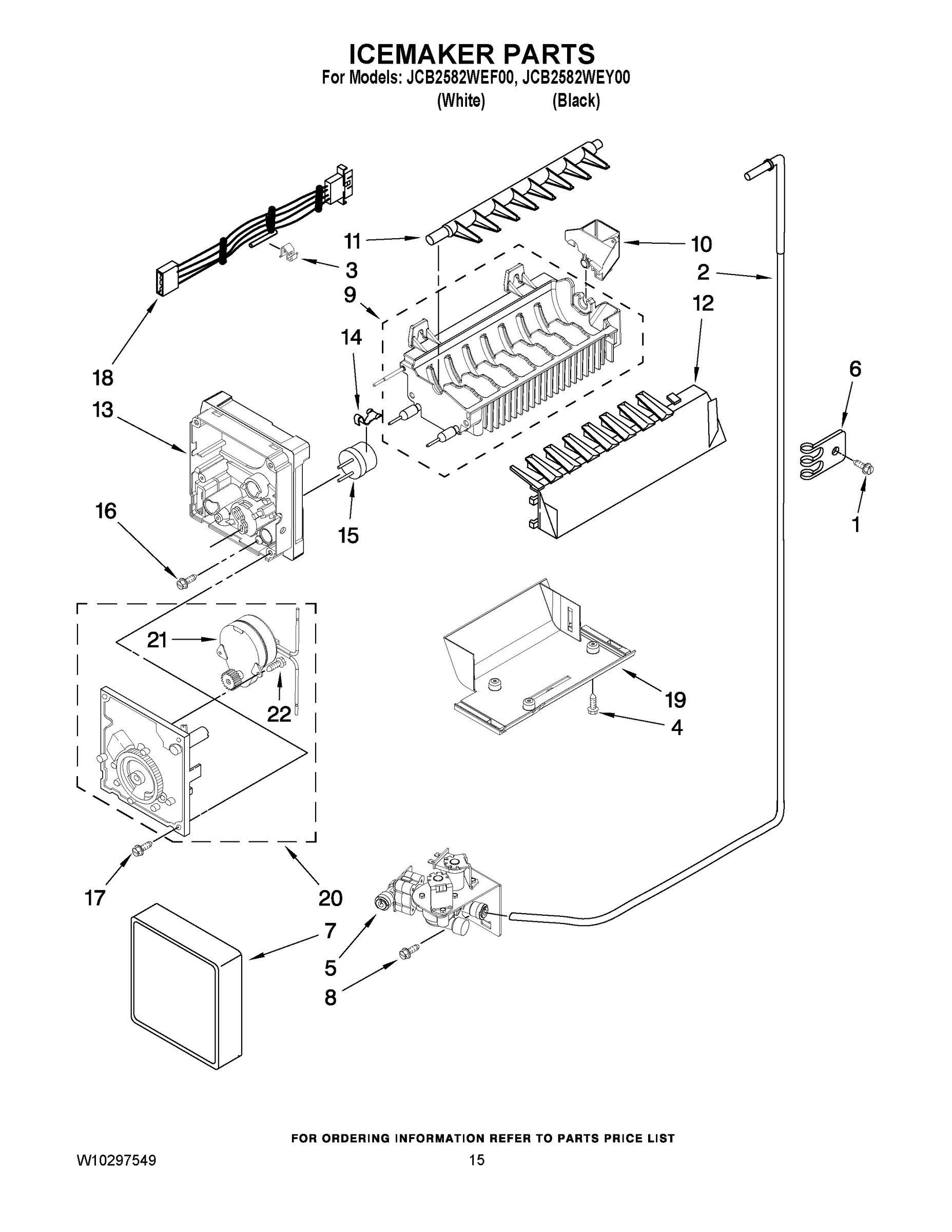 10 - ICEMAKER PARTS