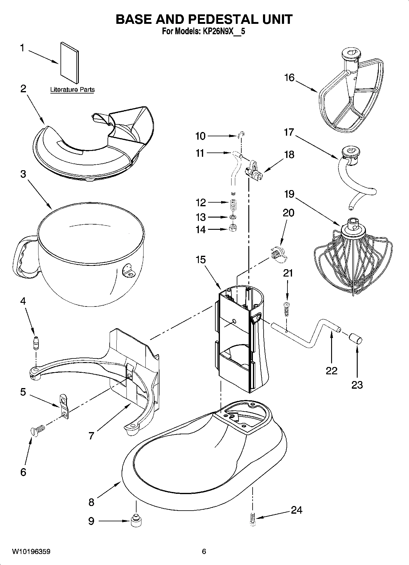 03 - BASE AND PEDESTAL UNIT, OPTIONAL PARTS