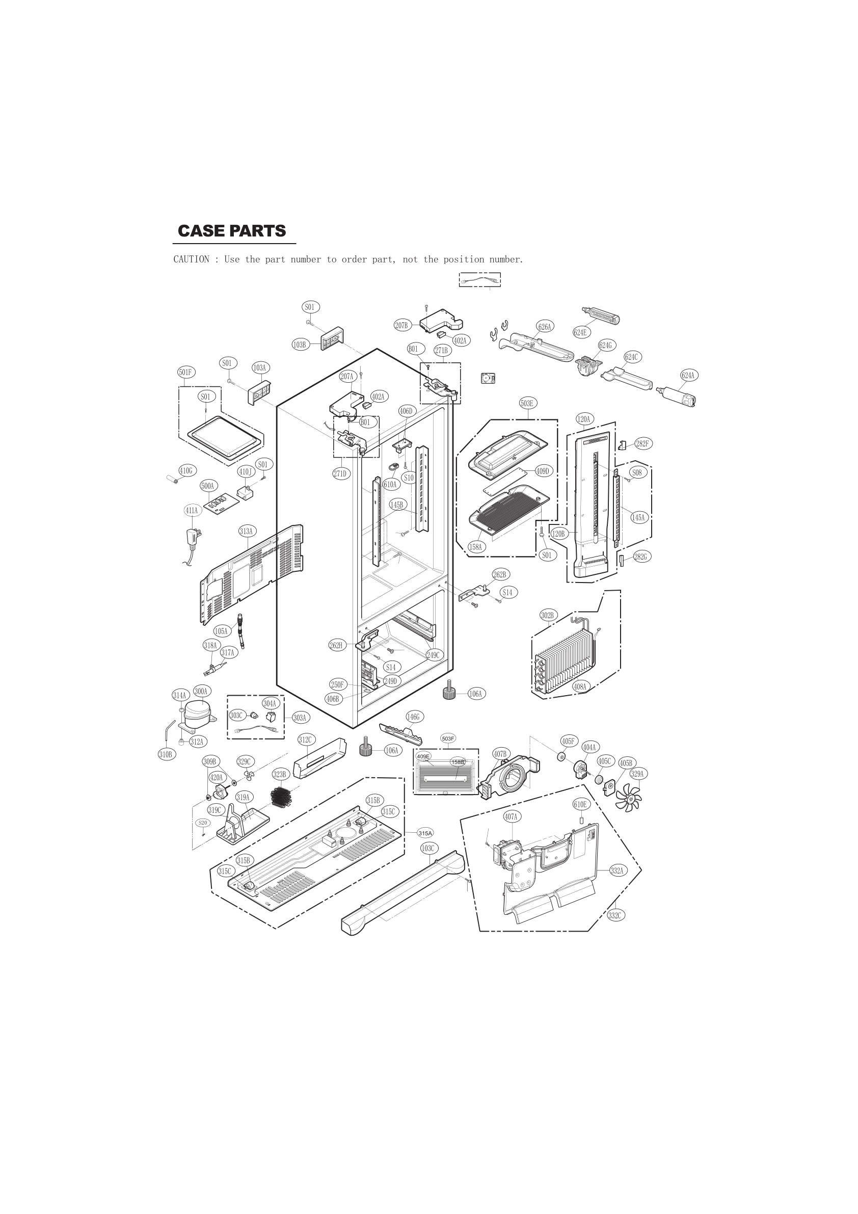 CASE PARTS