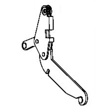 WD14X10033 GE Dishwasher Right Hand Hinge Ass