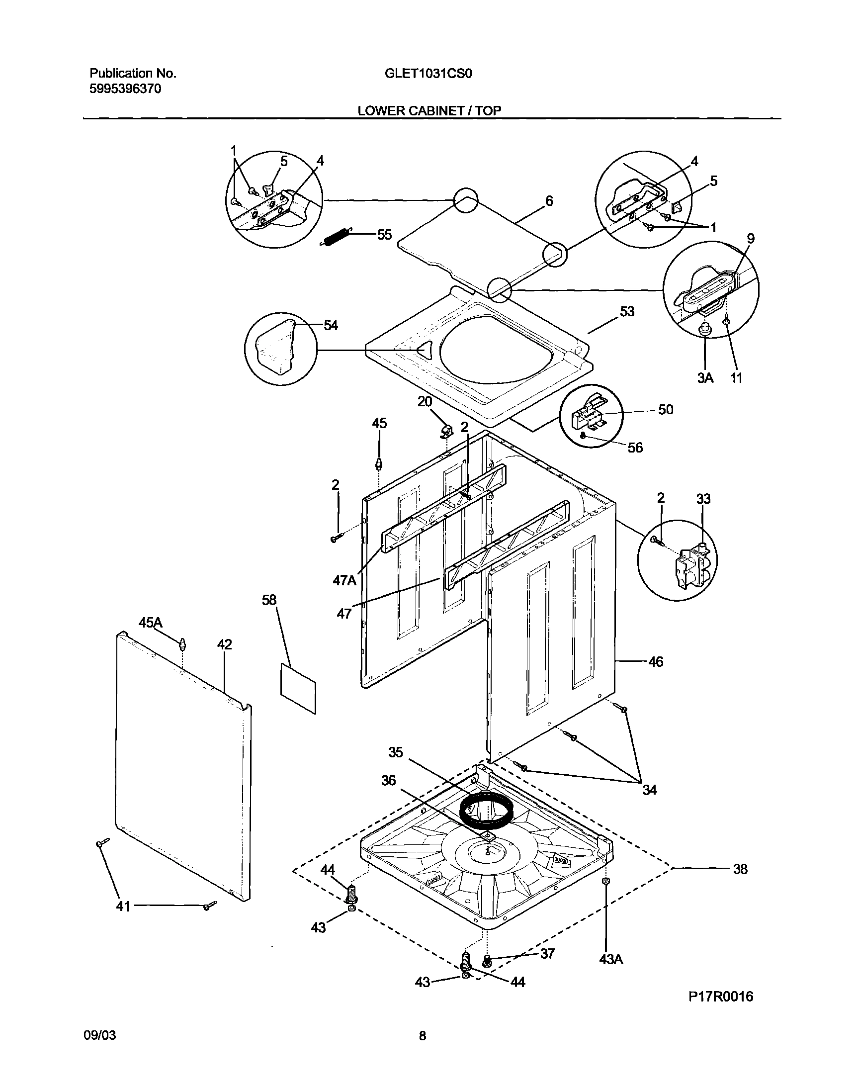 09 - LOWER CABINET/TOP