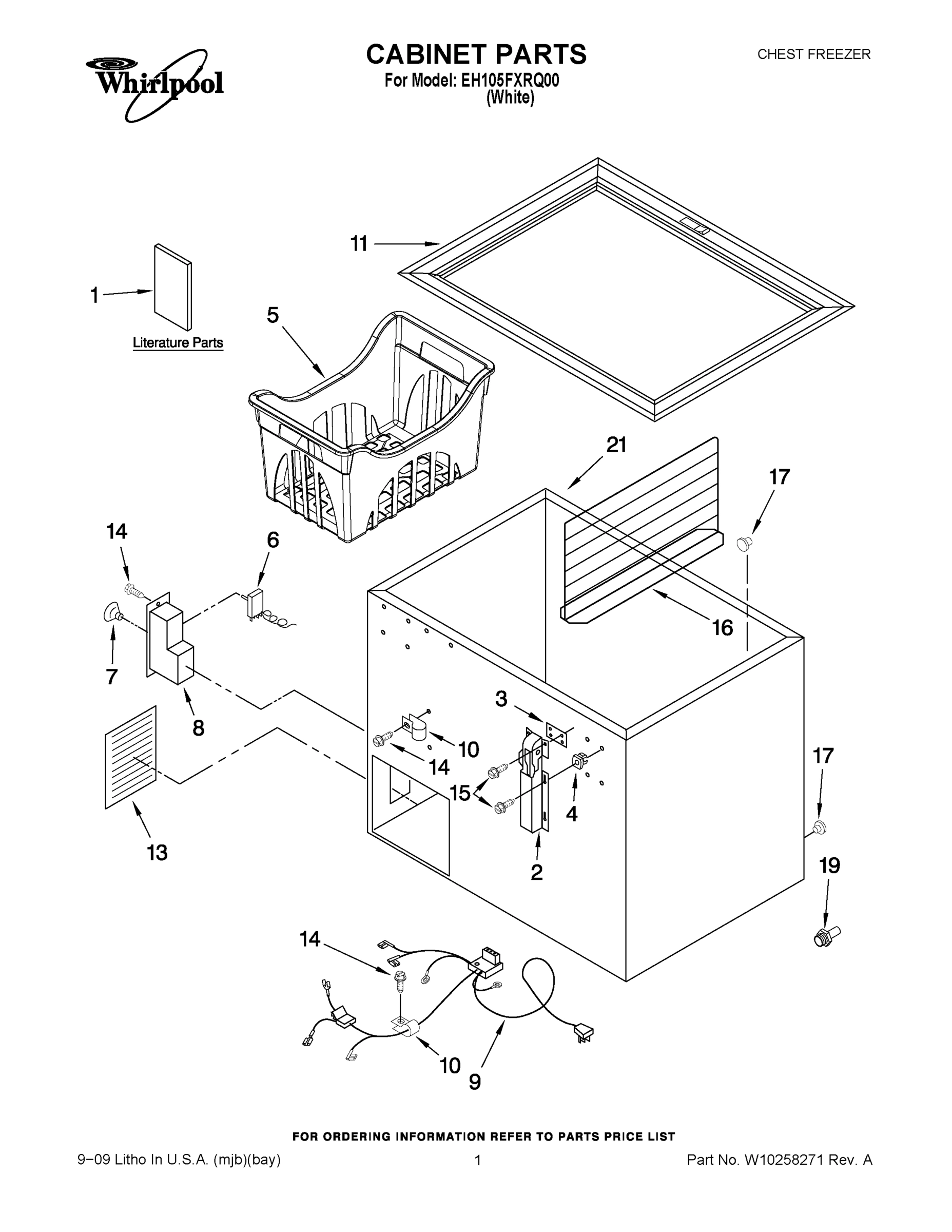 01 - CABINET PARTS