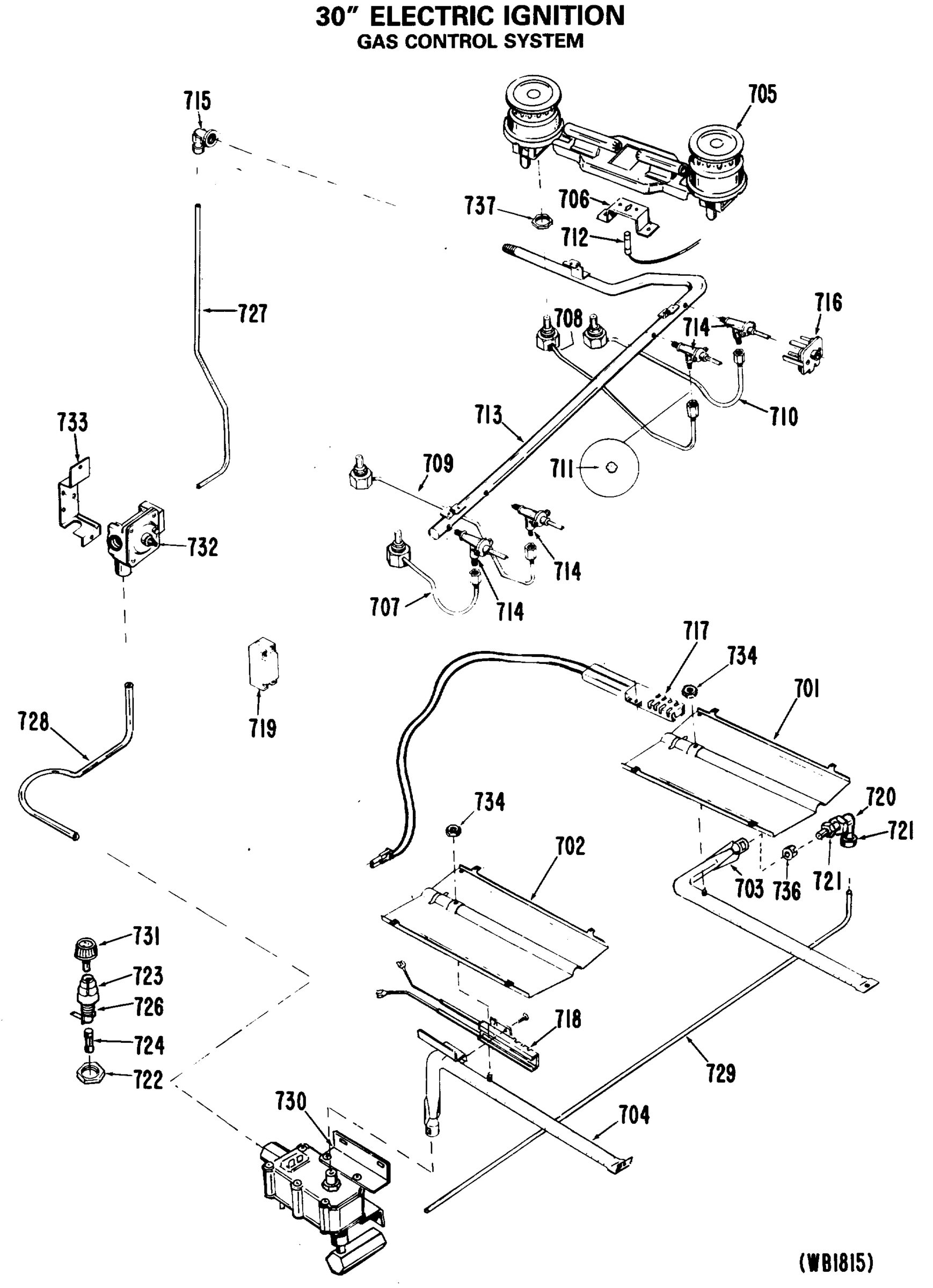 30" ELECTRIC IGNITION