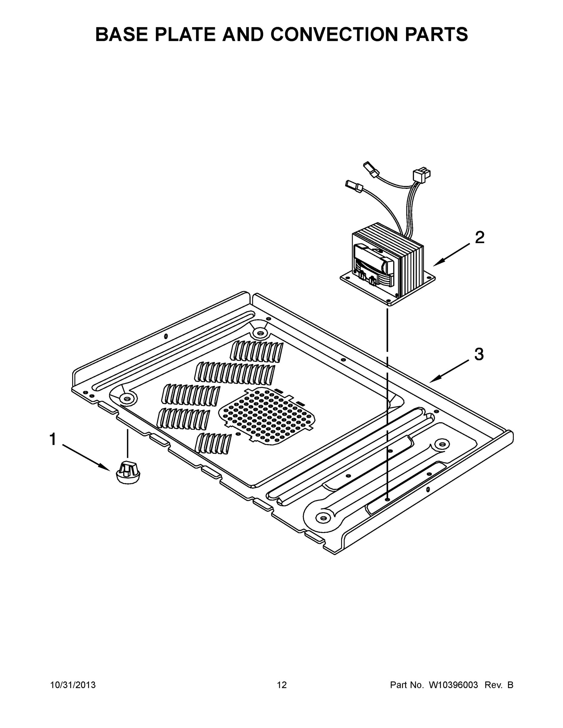 07 - BASE PLATE AND CONVECTION PARTS