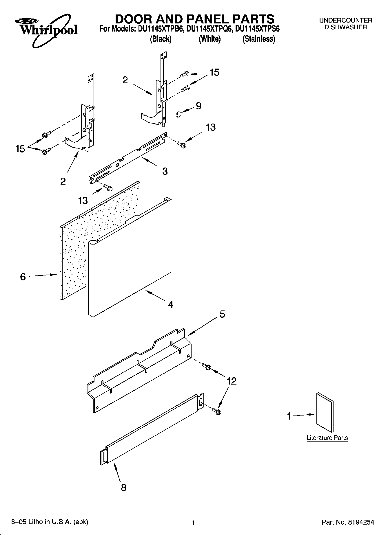 01 - DOOR AND PANEL PARTS
