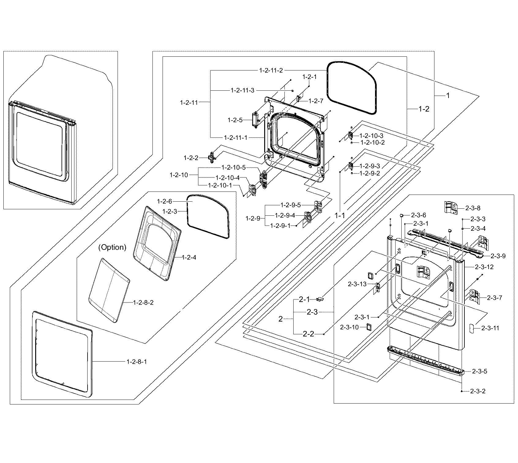FRAME FRONT & DOOR