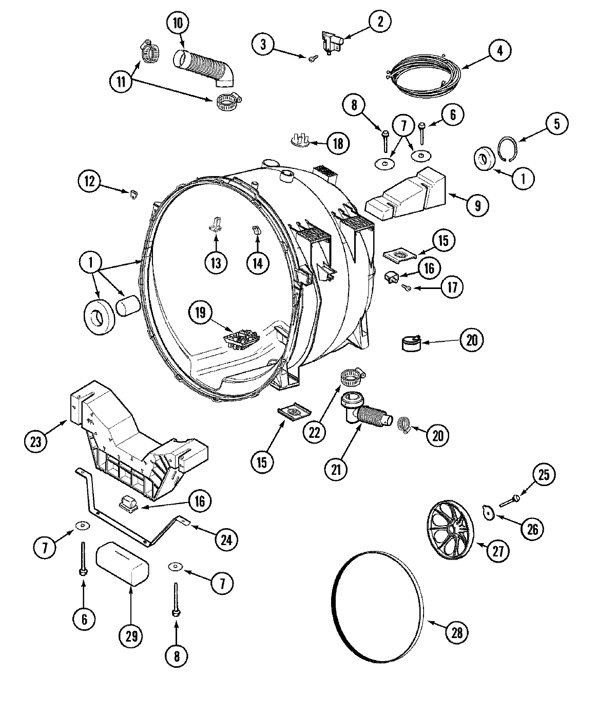 08 - OUTER TUB