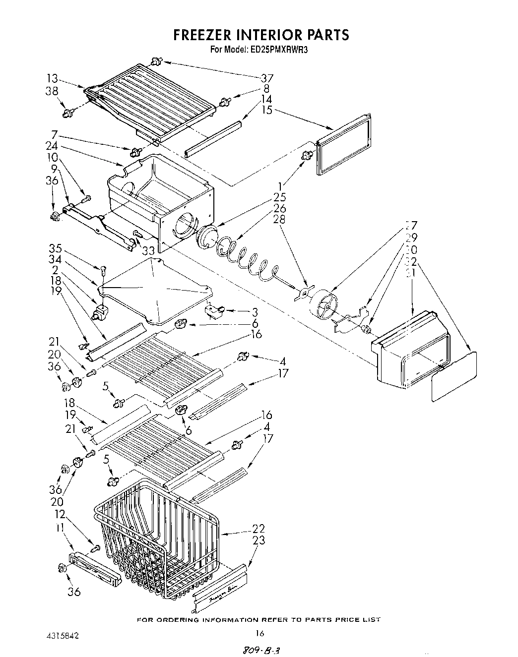 09 - FREEZER INTERIOR